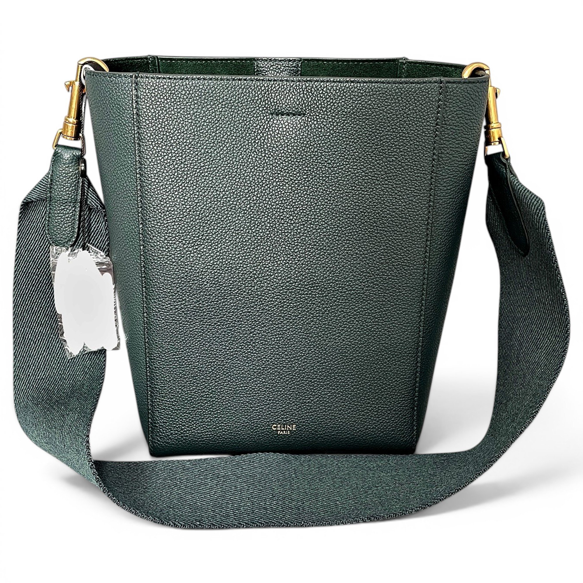 Seau Sangle leather handbag