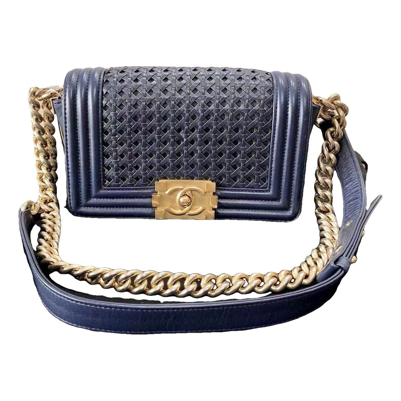 Boy leather crossbody bag