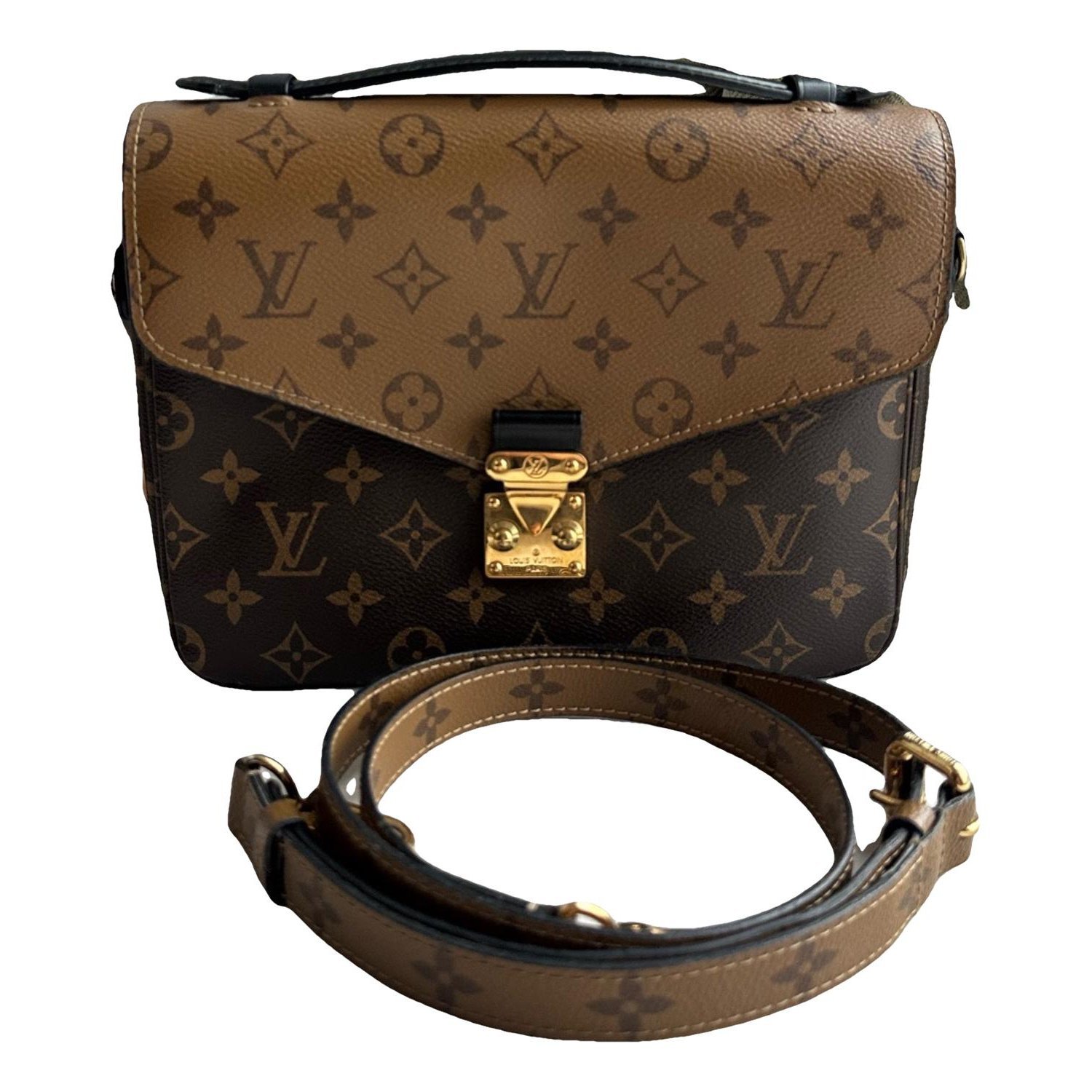 Metis leather handbag