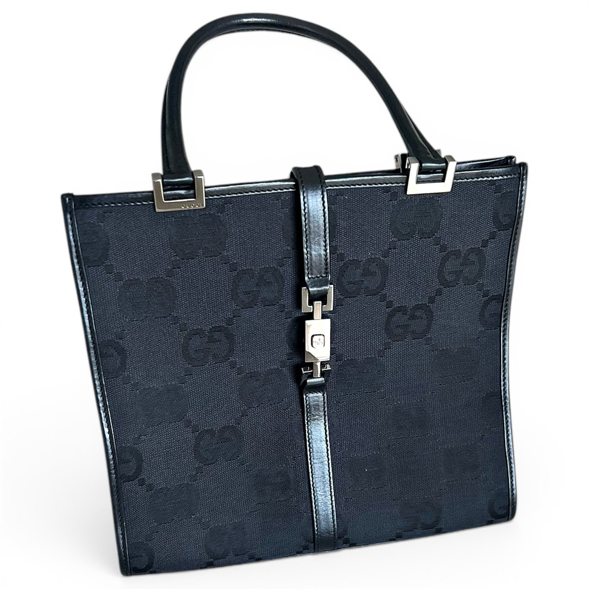 Vintage Bamboo leather tote