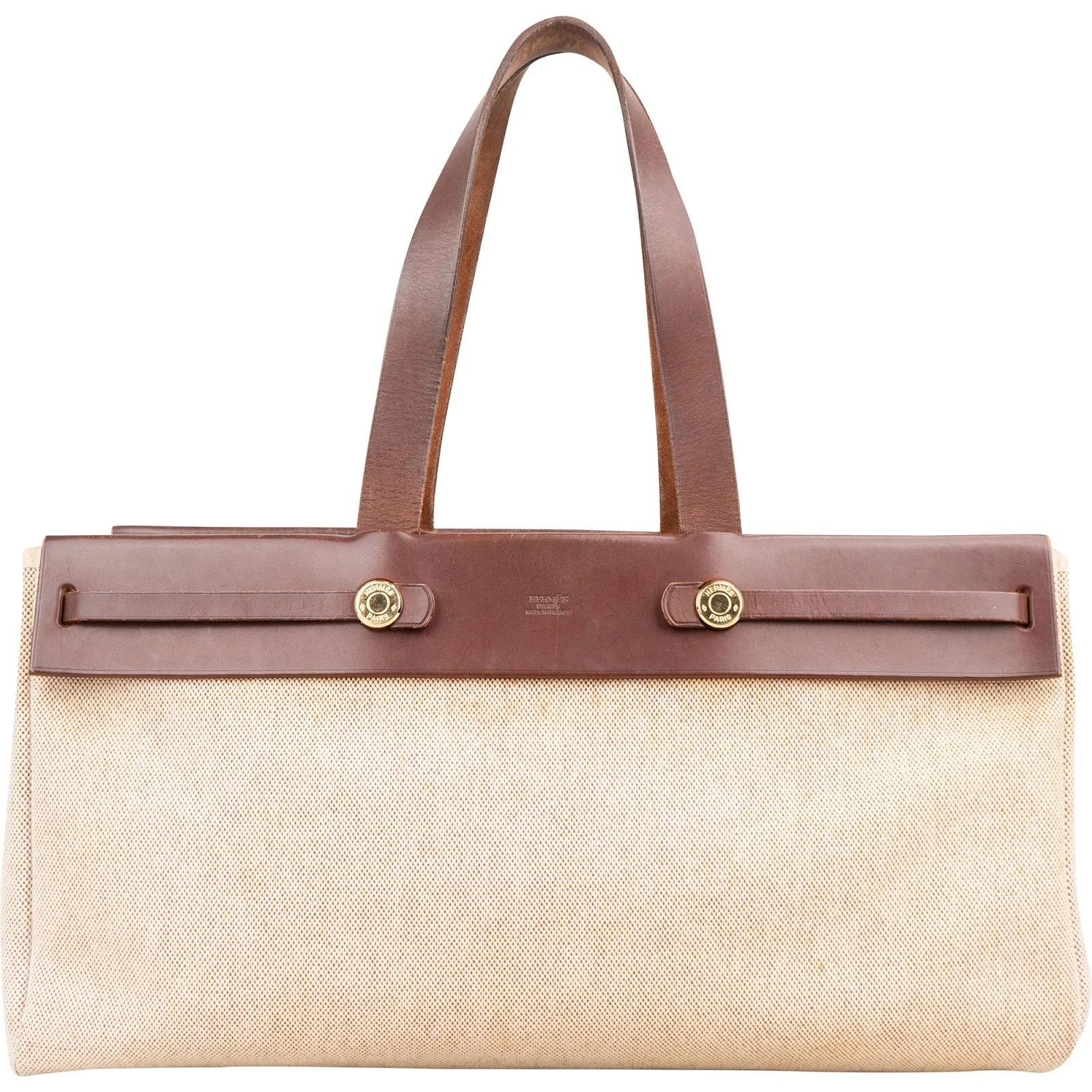 Herbag leather handbag