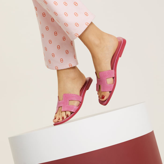 Rose Pétale Oran Sandal