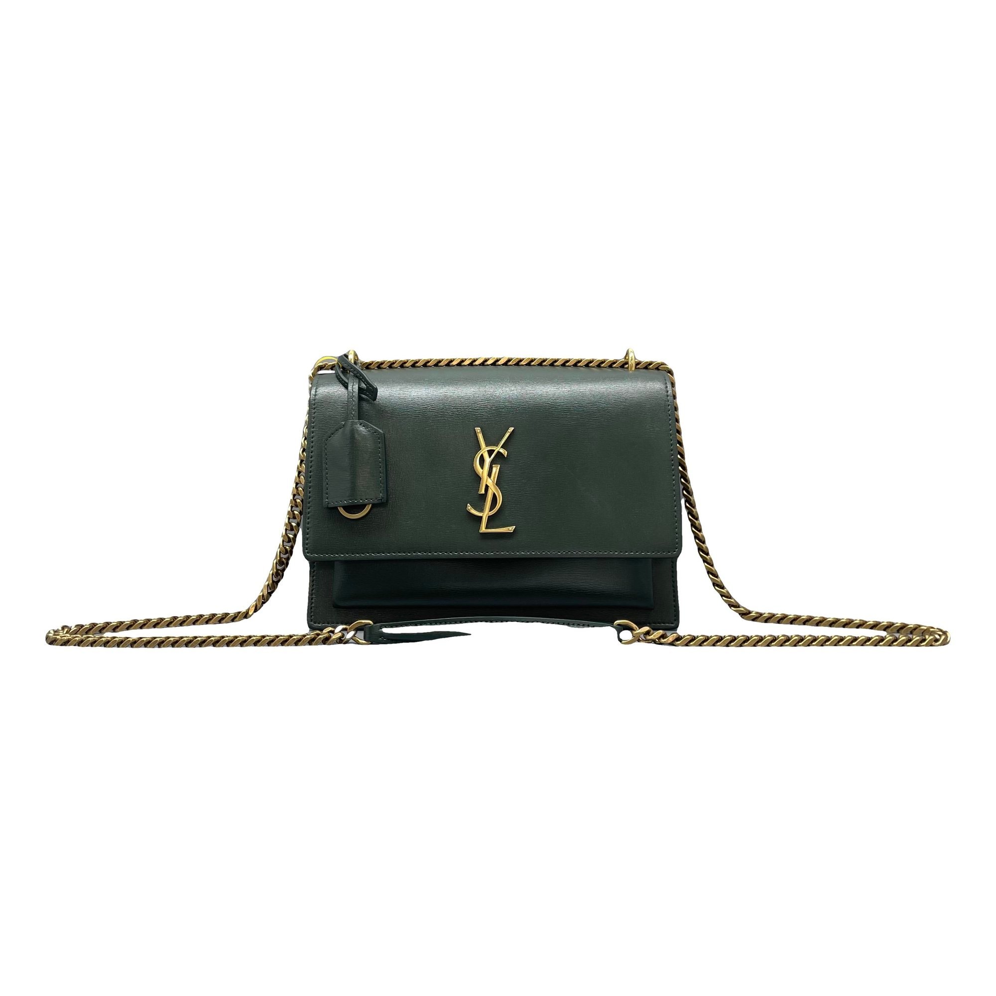 Sunset leather handbag