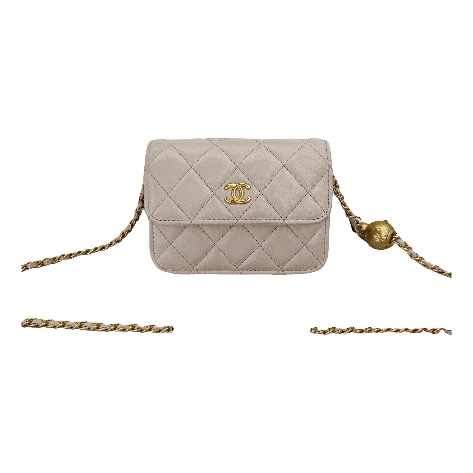 Wallet On Chain Timeless/Classique leather crossbody bag