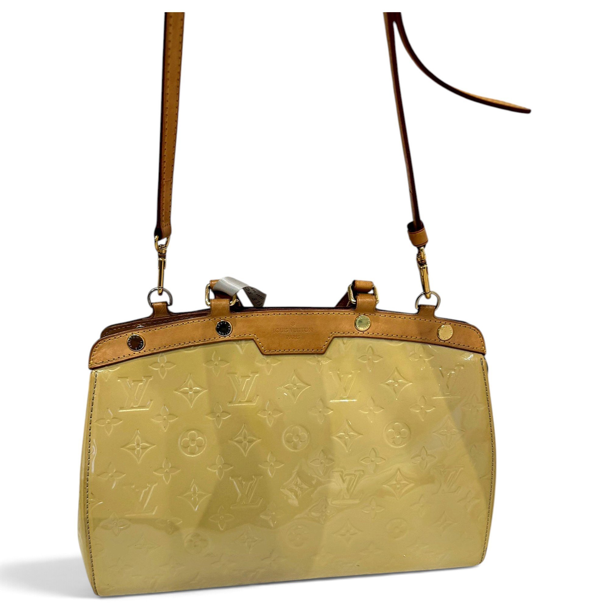Bréa leather handbag