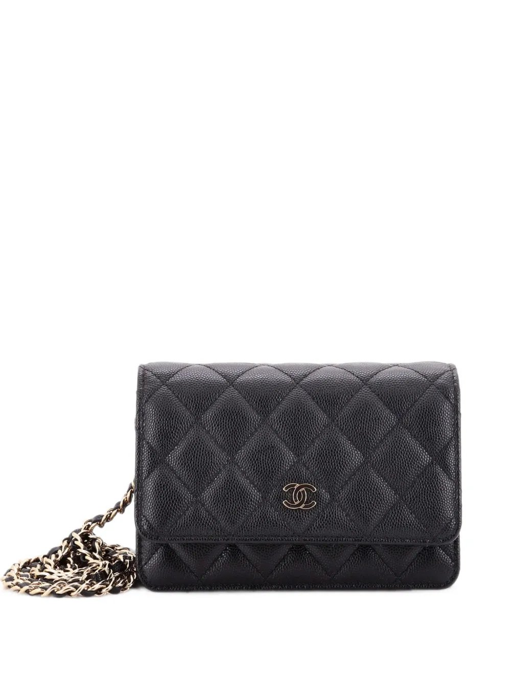 Chanel Wallet on Chain Quilted Caviar Mini crossbody bag