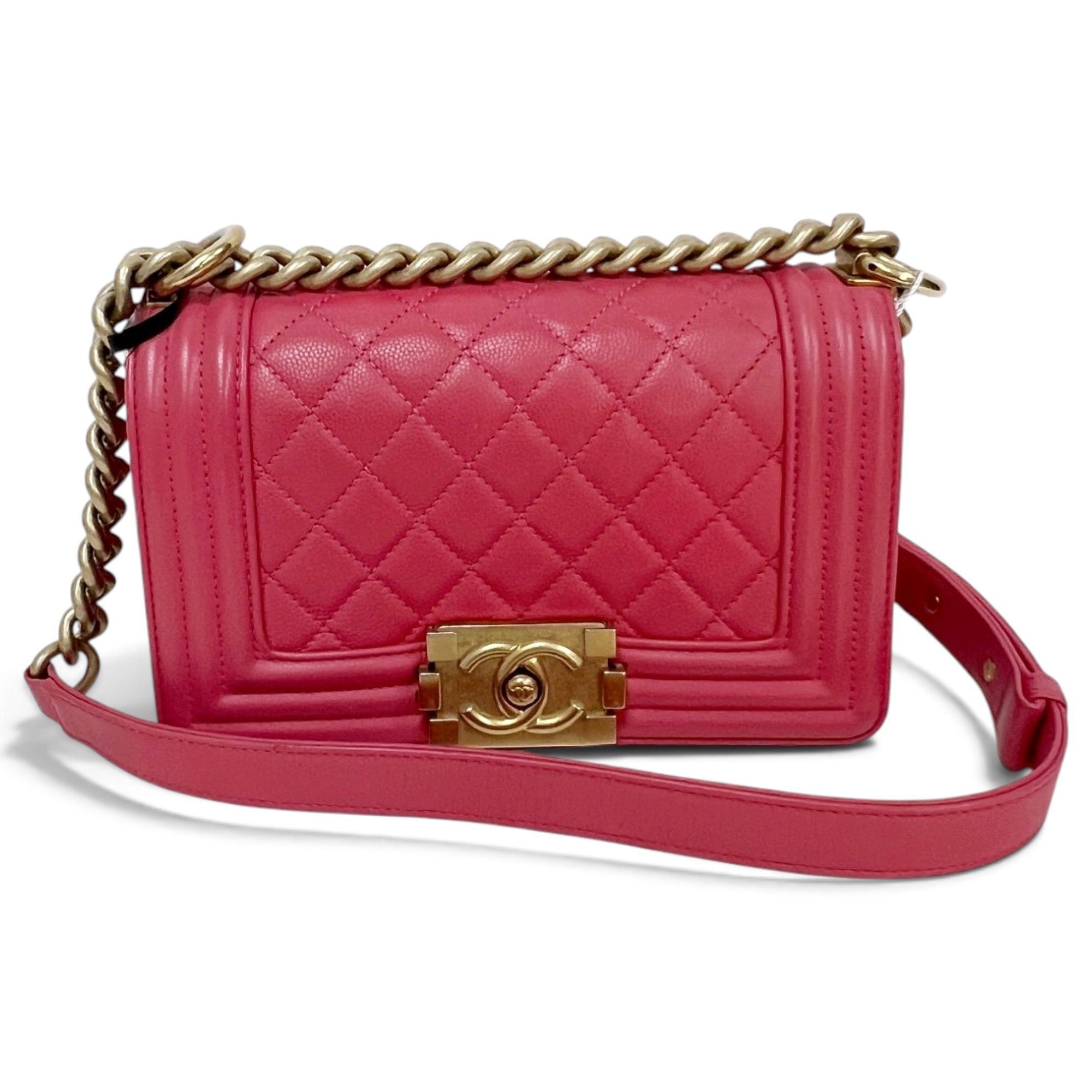 Boy leather handbag