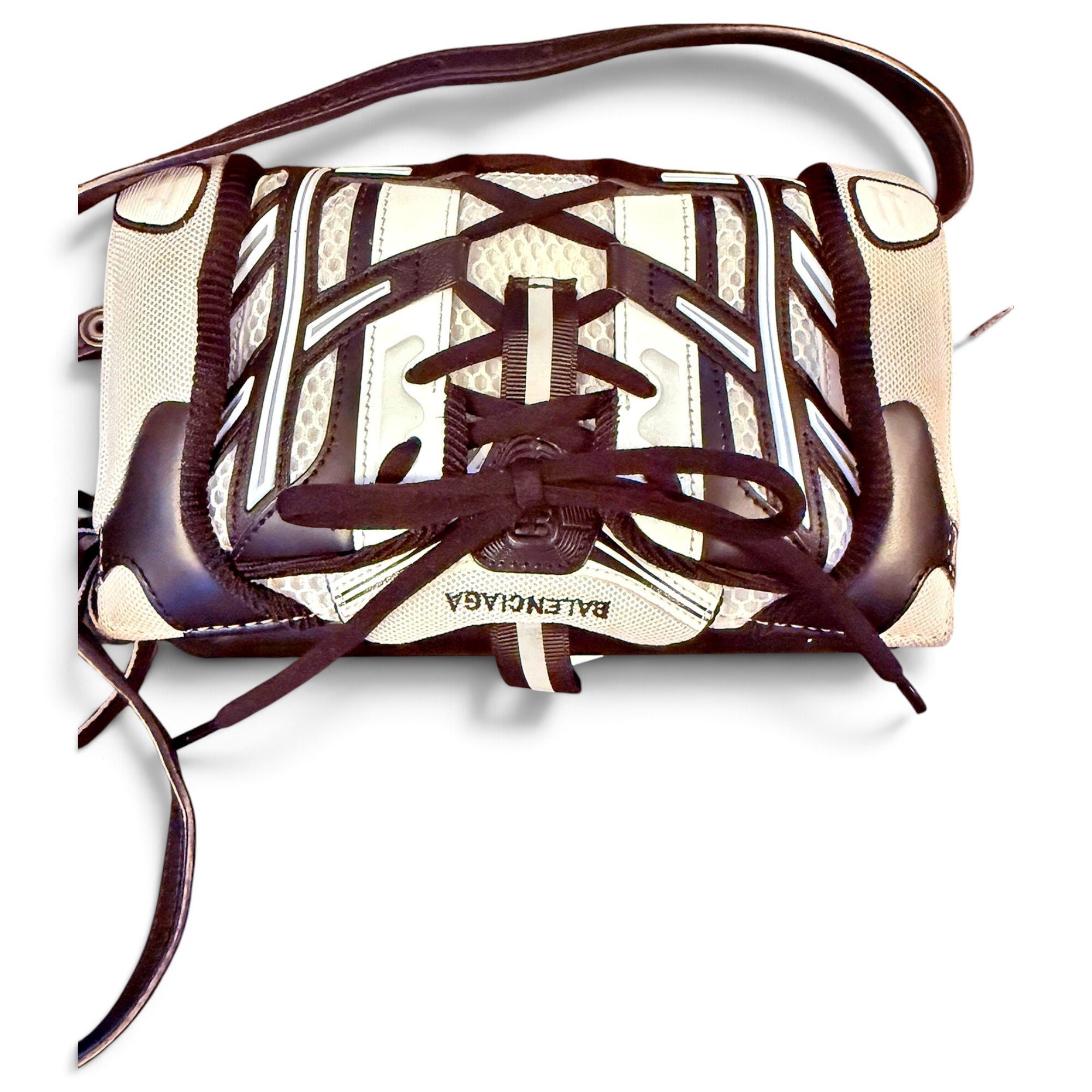 Sneakerhead leather handbag
