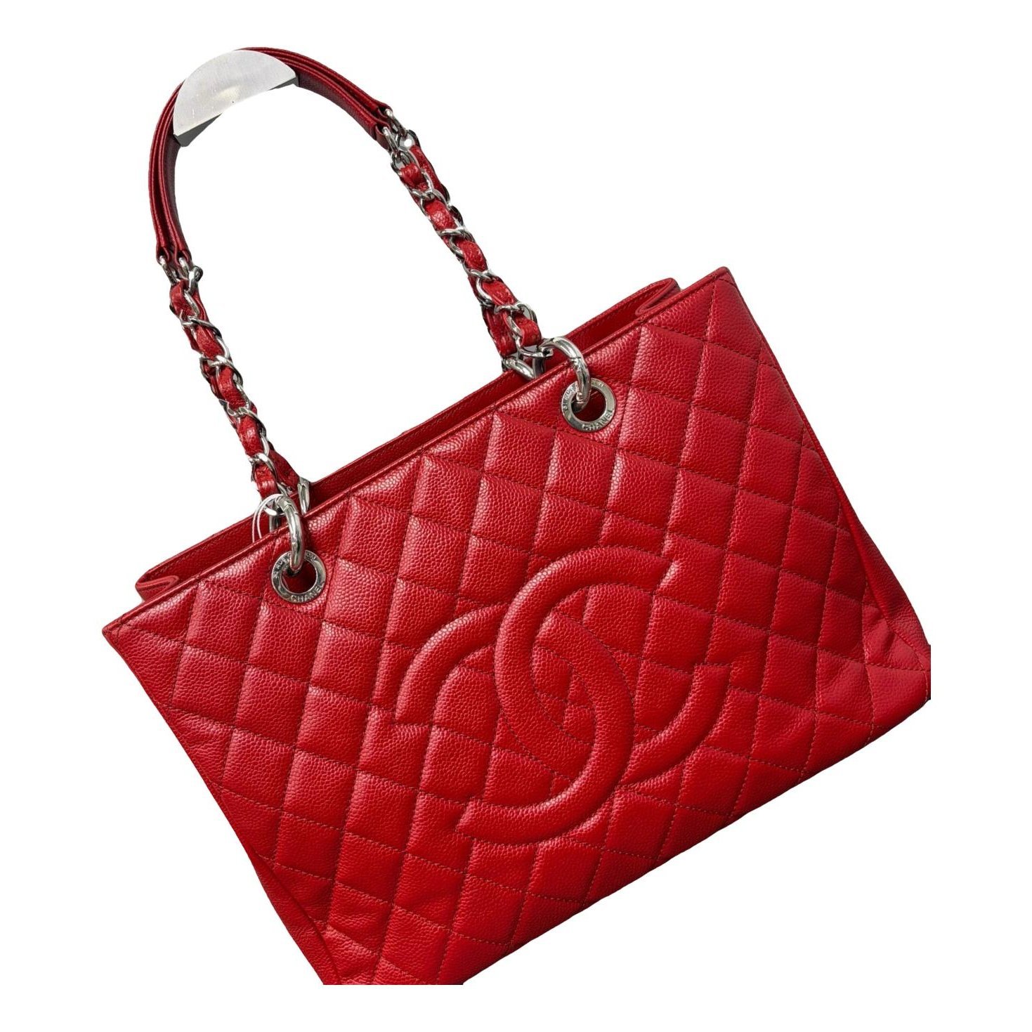 Grand shopping leather handbag