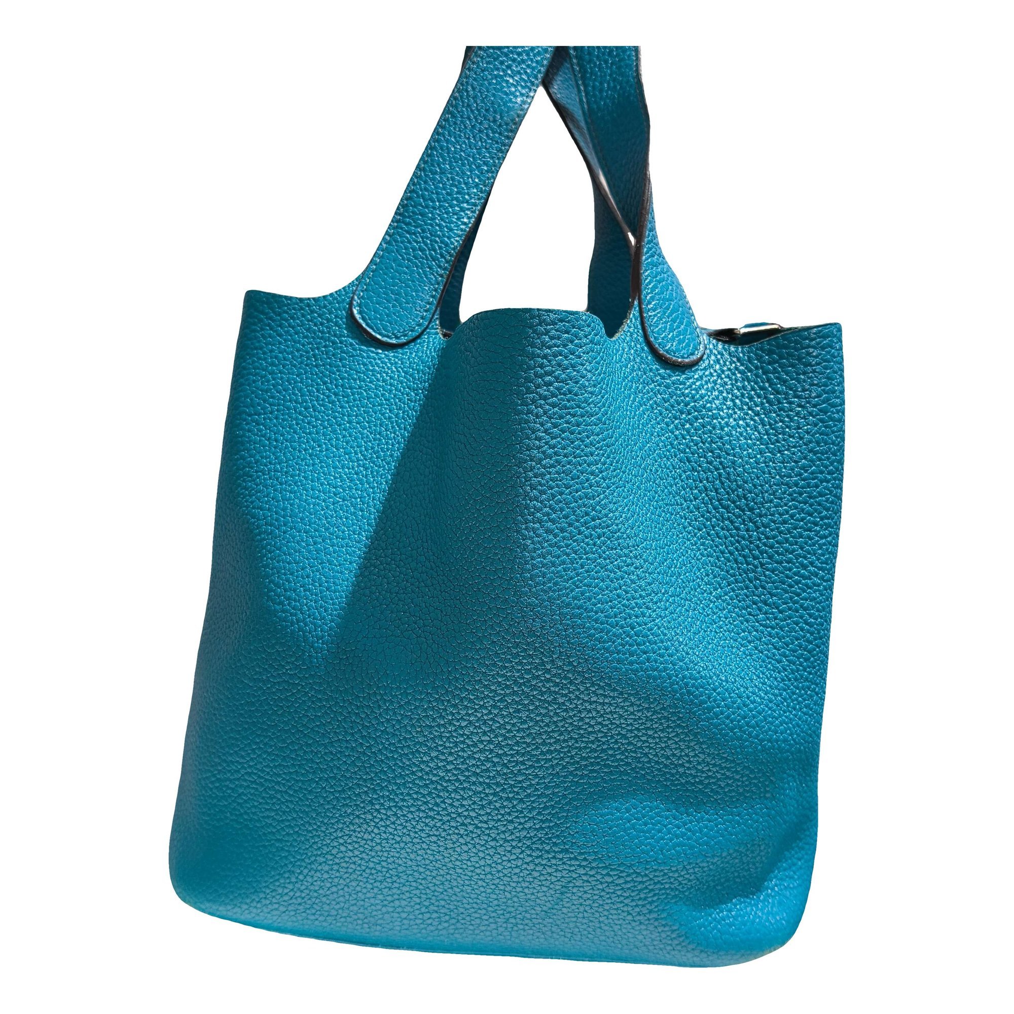 Picotin leather handbag