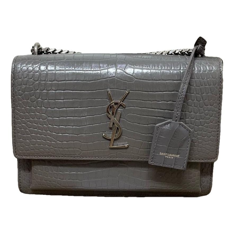 Sunset leather handbag