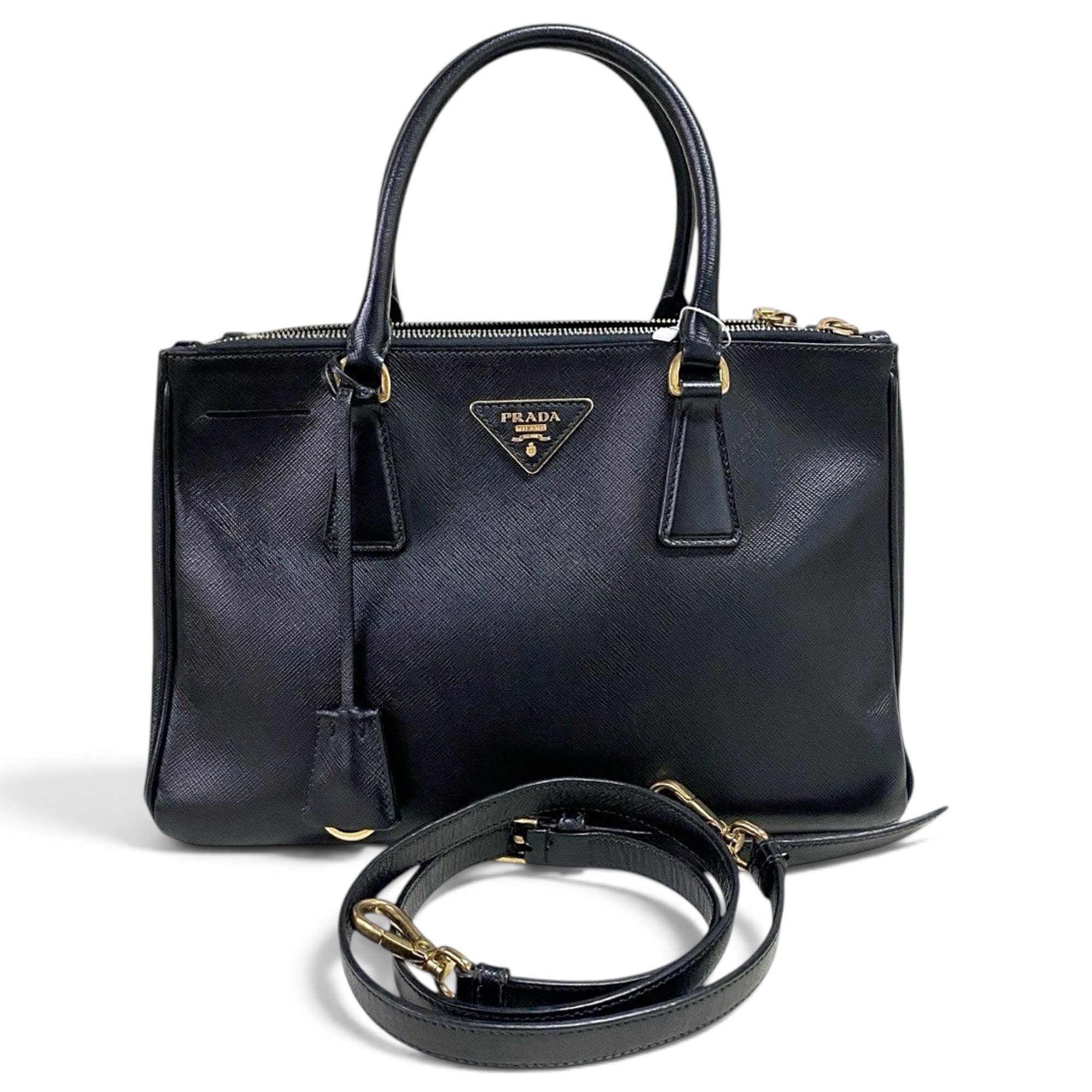 Galleria leather handbag