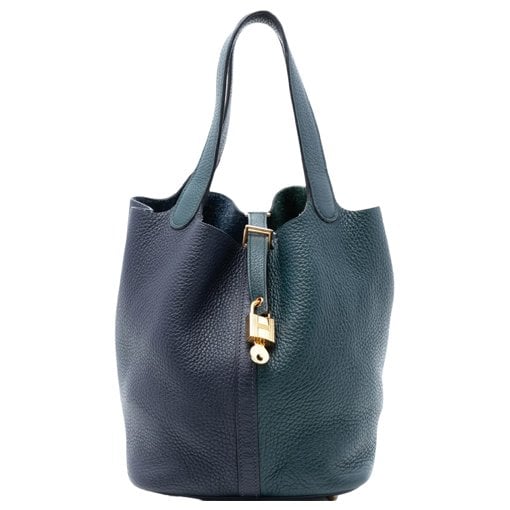 Picotin leather handbag