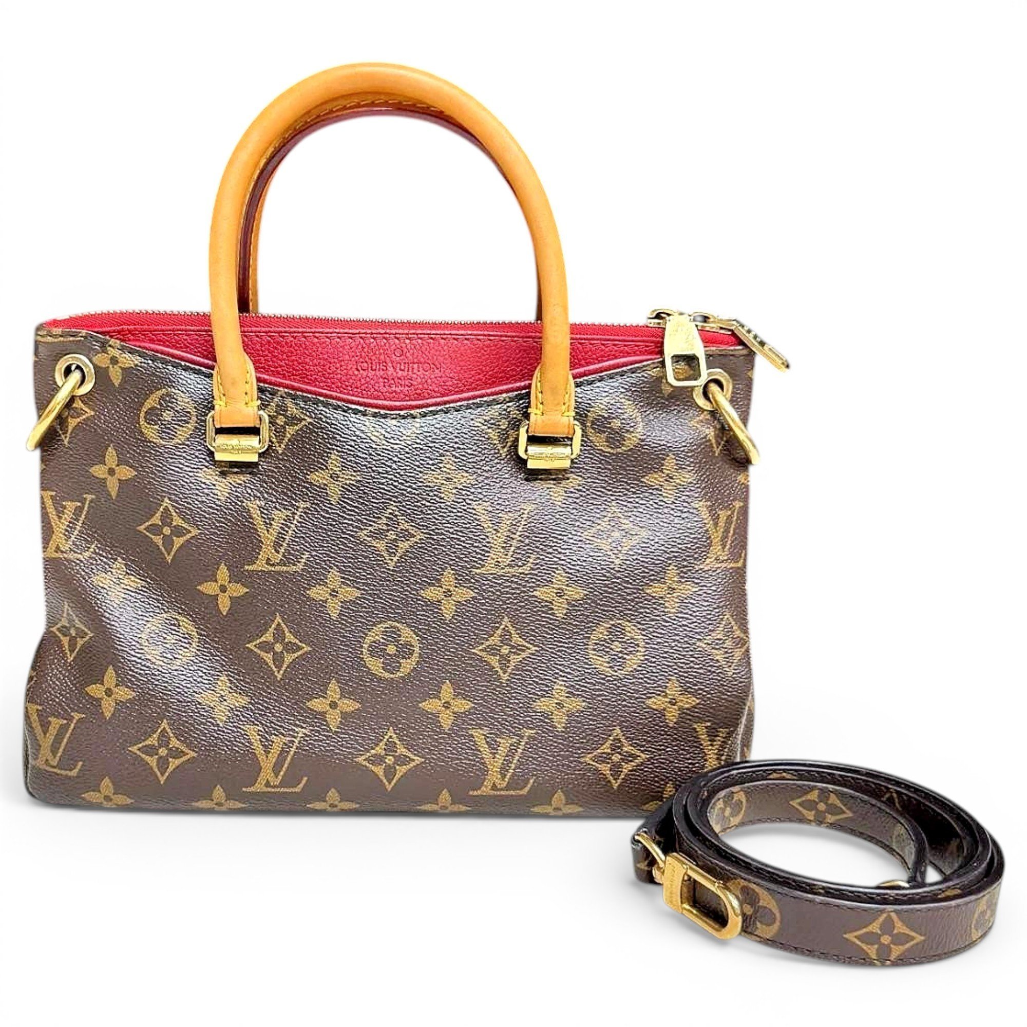 Leather crossbody bag
