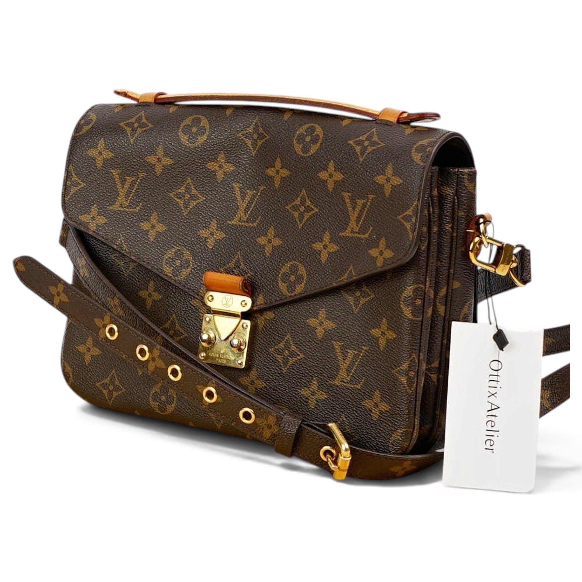 Metis leather crossbody bag