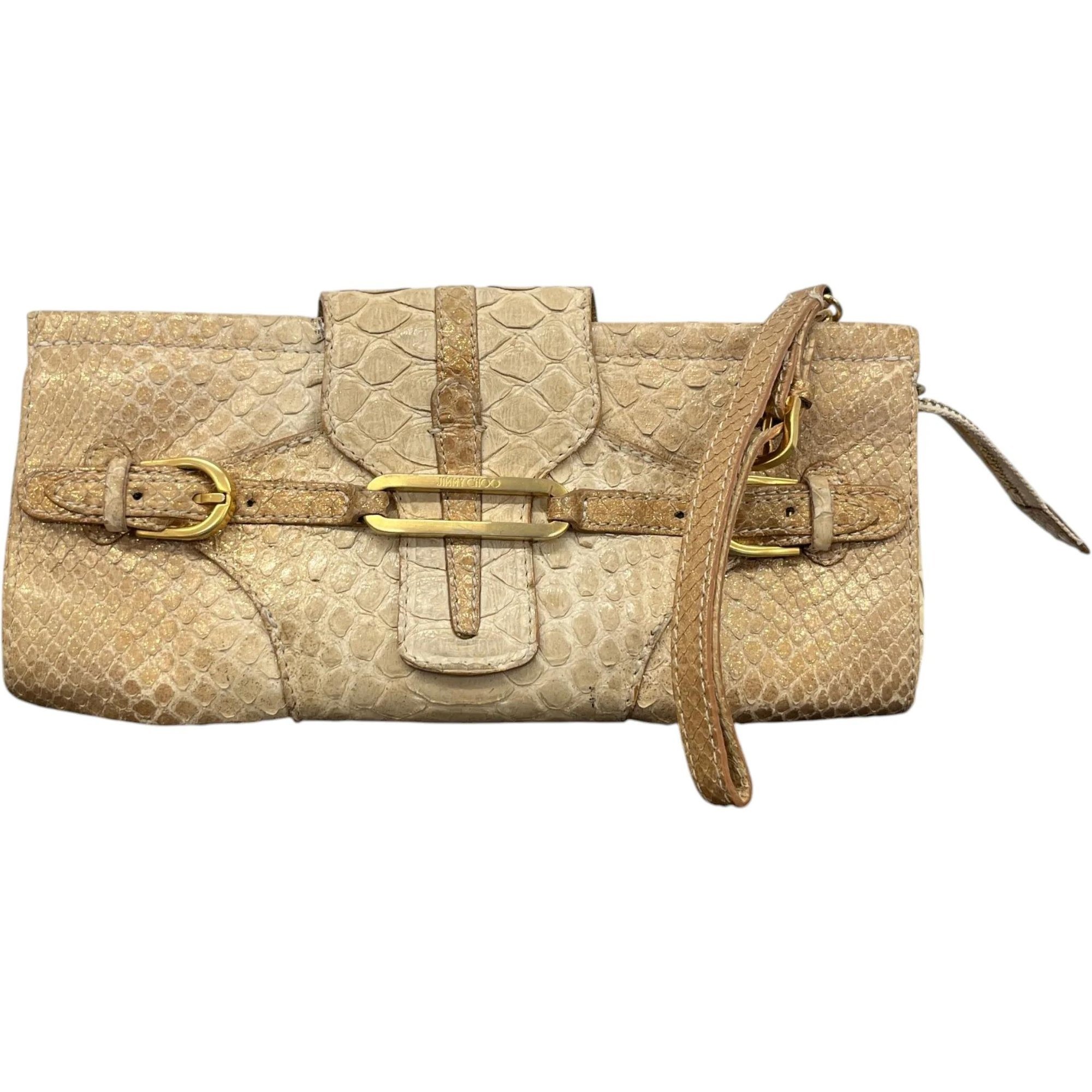 Jimmy Choo Leather clutch bag