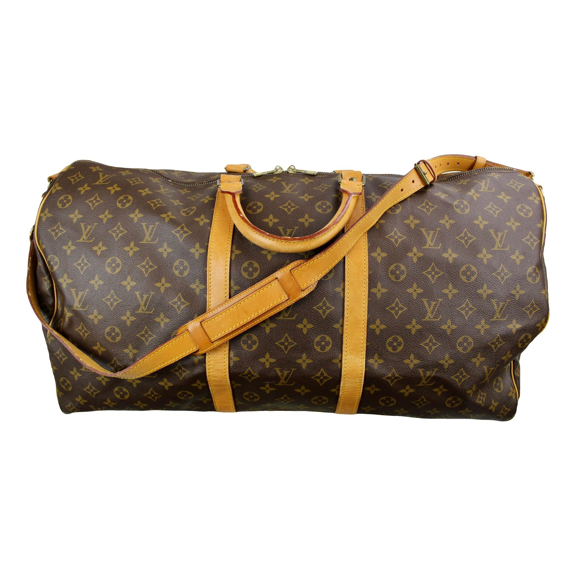Keepall leather 48h bag