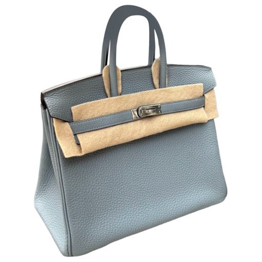 Birkin 25 leather handbag