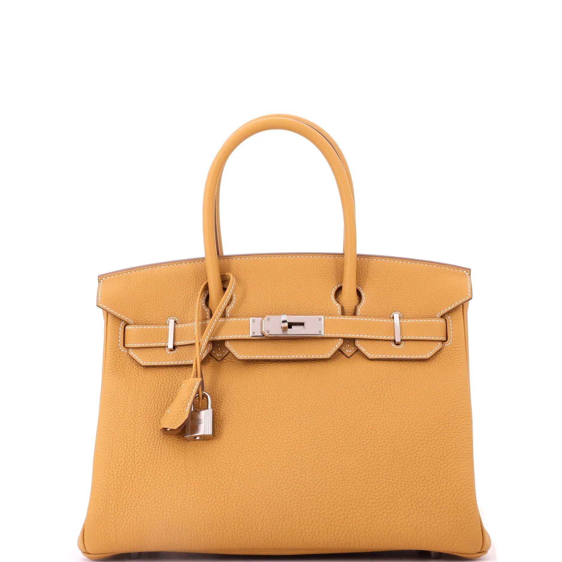 Birkin 30 leather tote