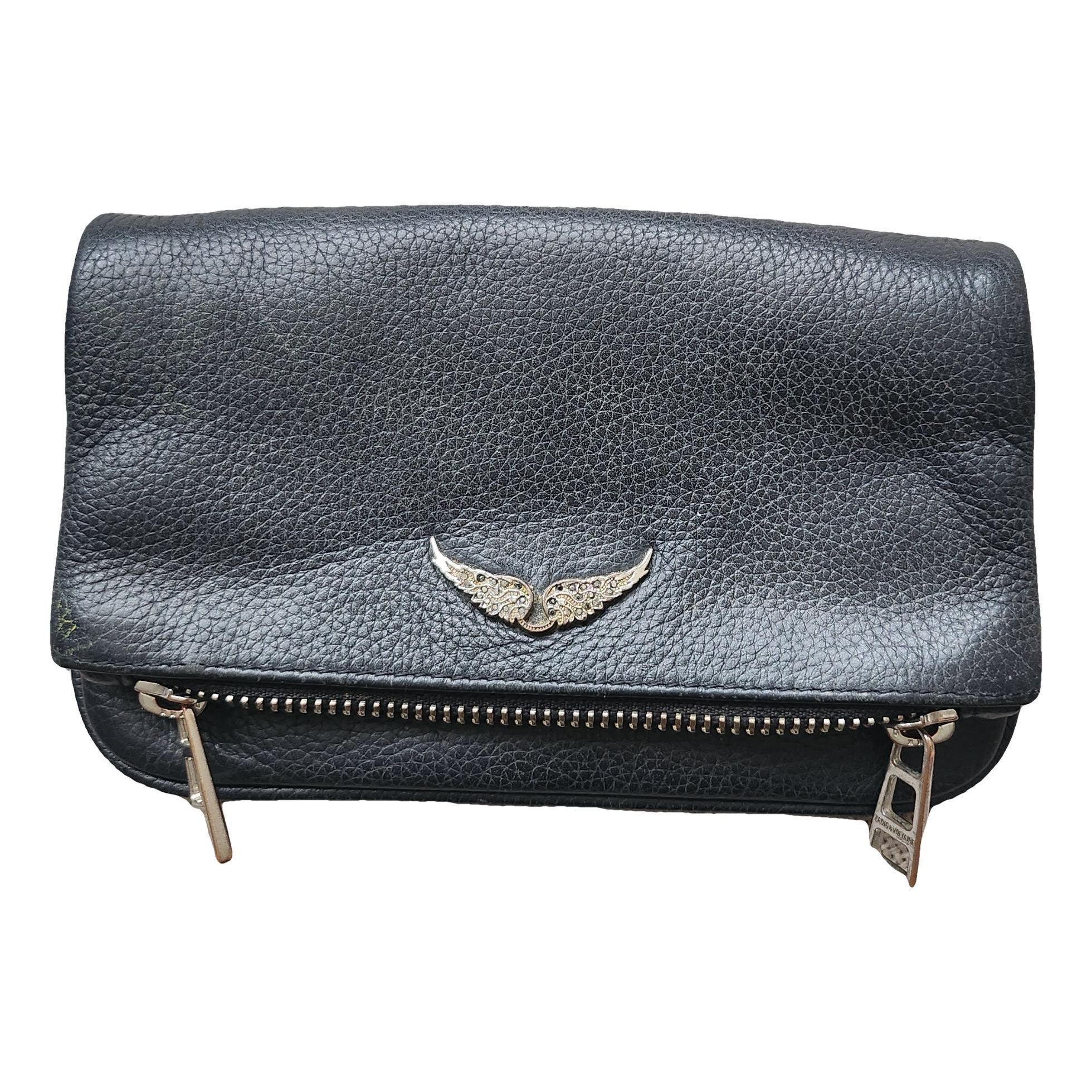 Rock leather crossbody bag