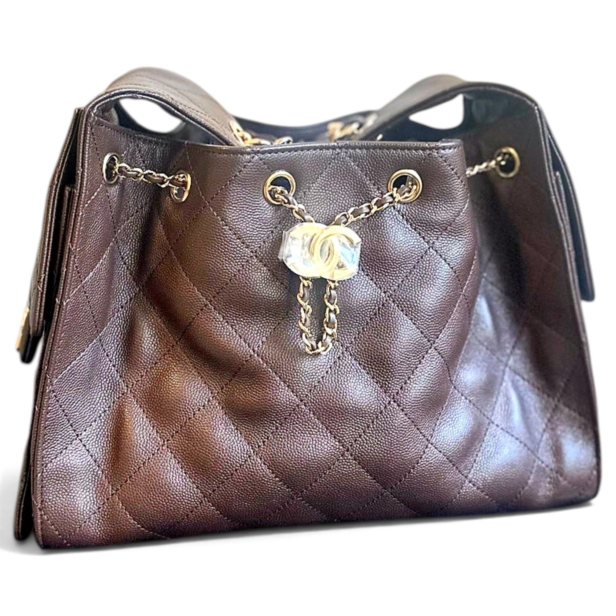 Chanel 25 leather handbag