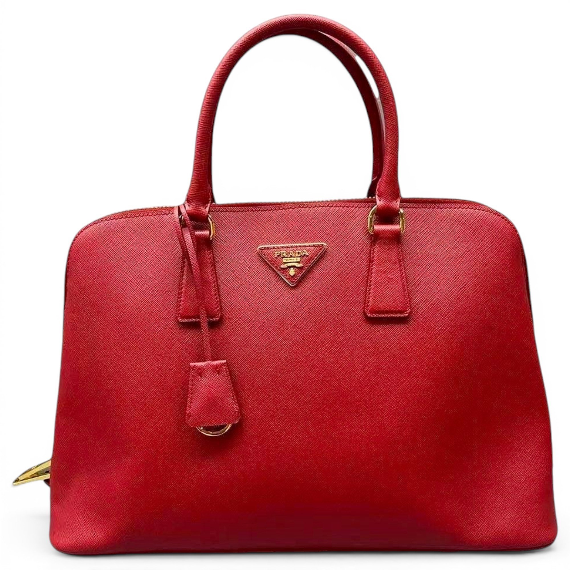 Promenade leather handbag