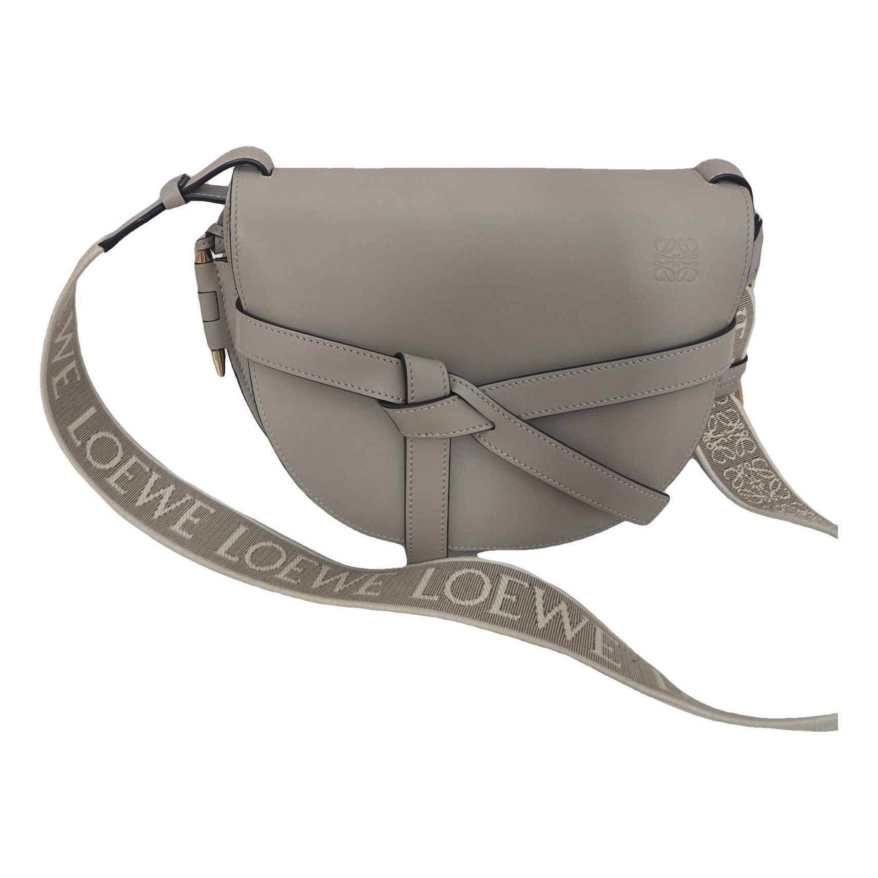 Gate leather crossbody bag