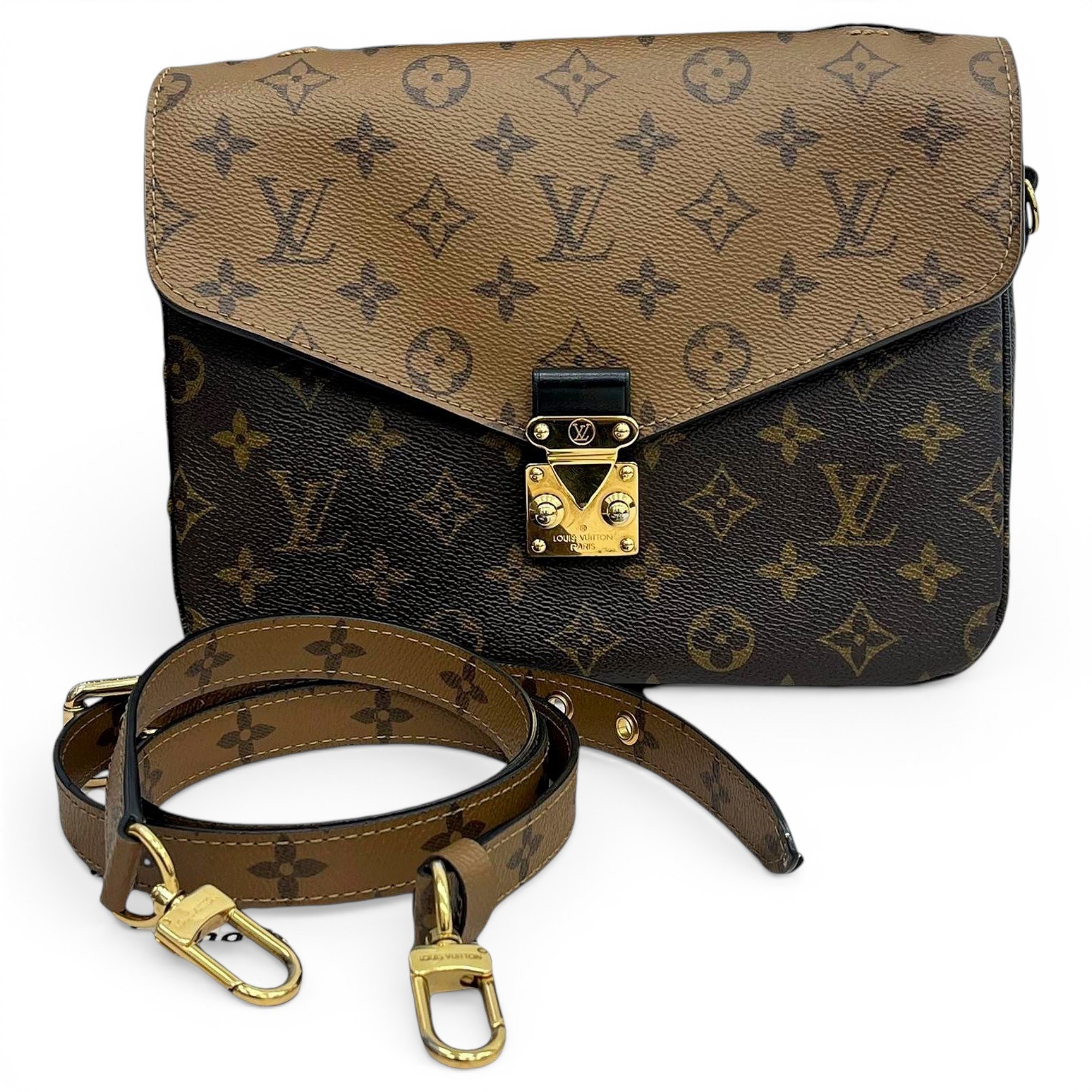 Metis leather handbag