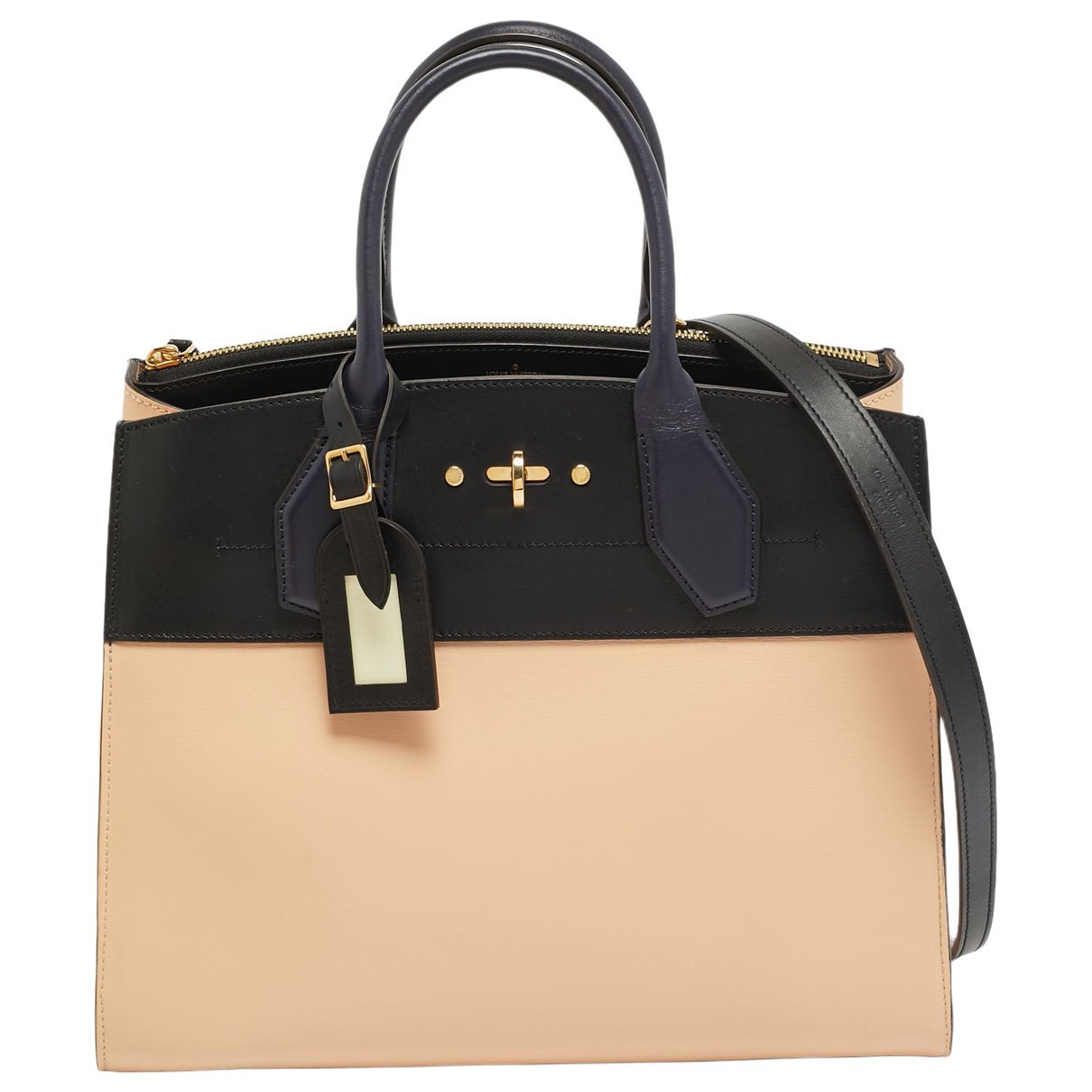 Leather tote