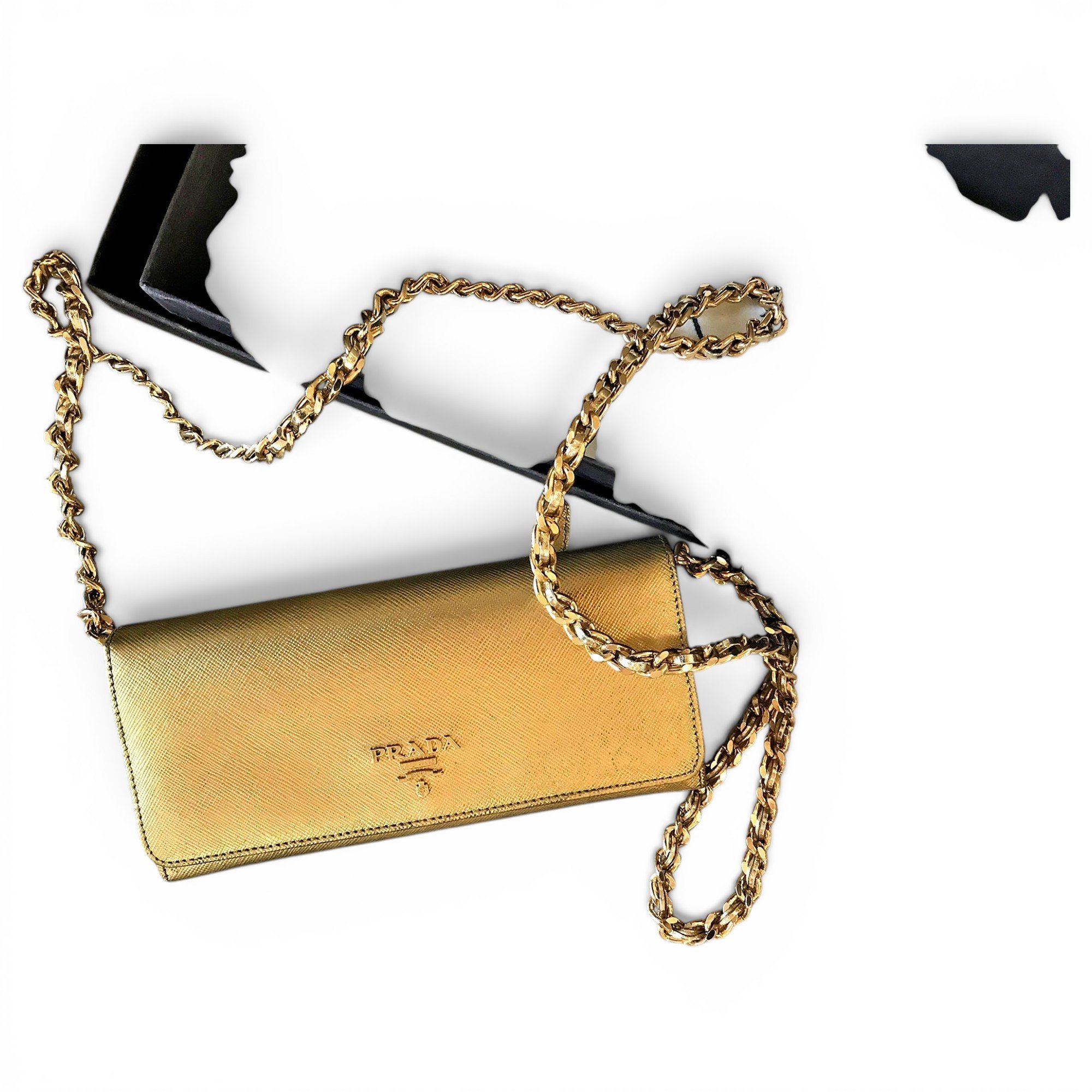 Cahier Chain leather handbag