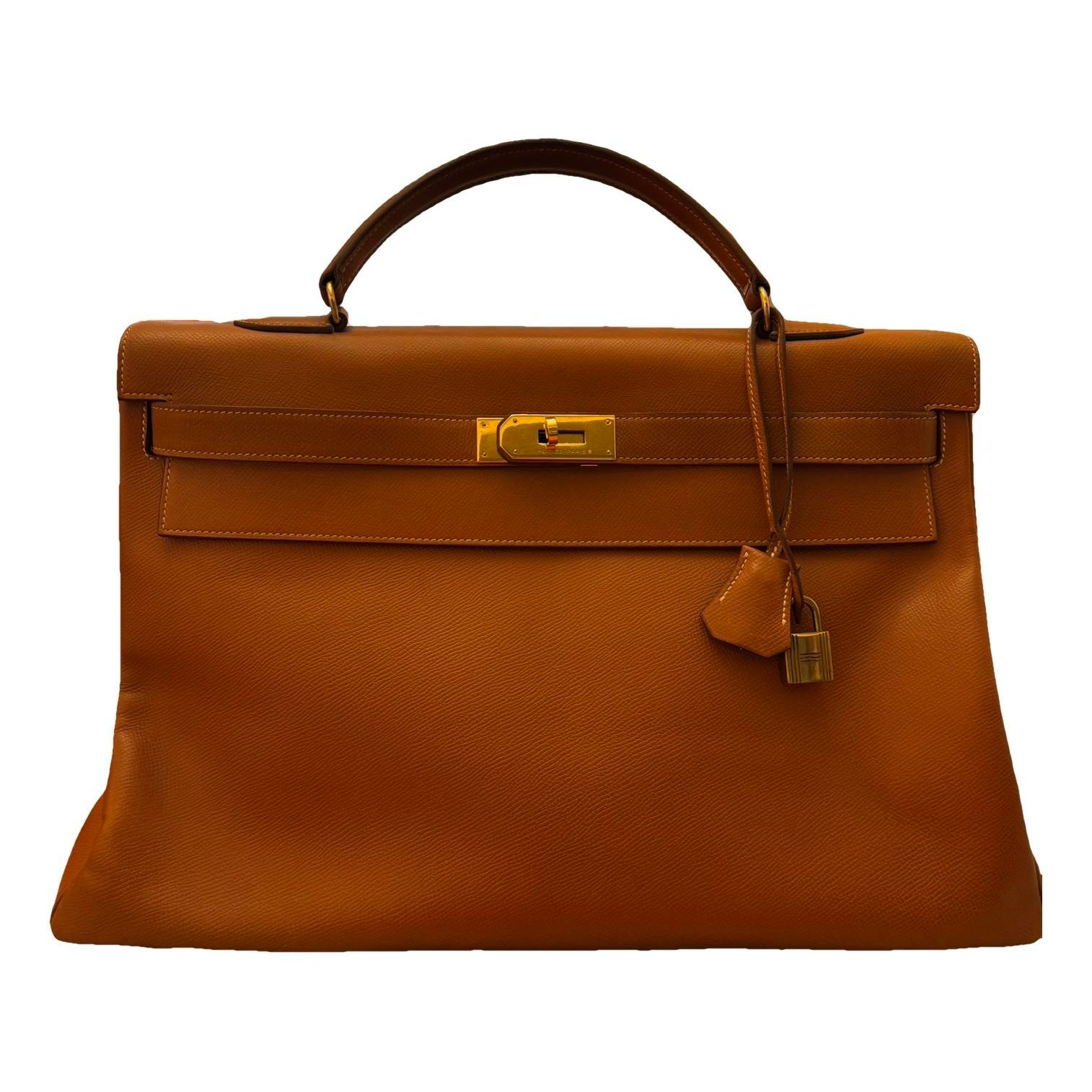 Kelly 40 leather handbag