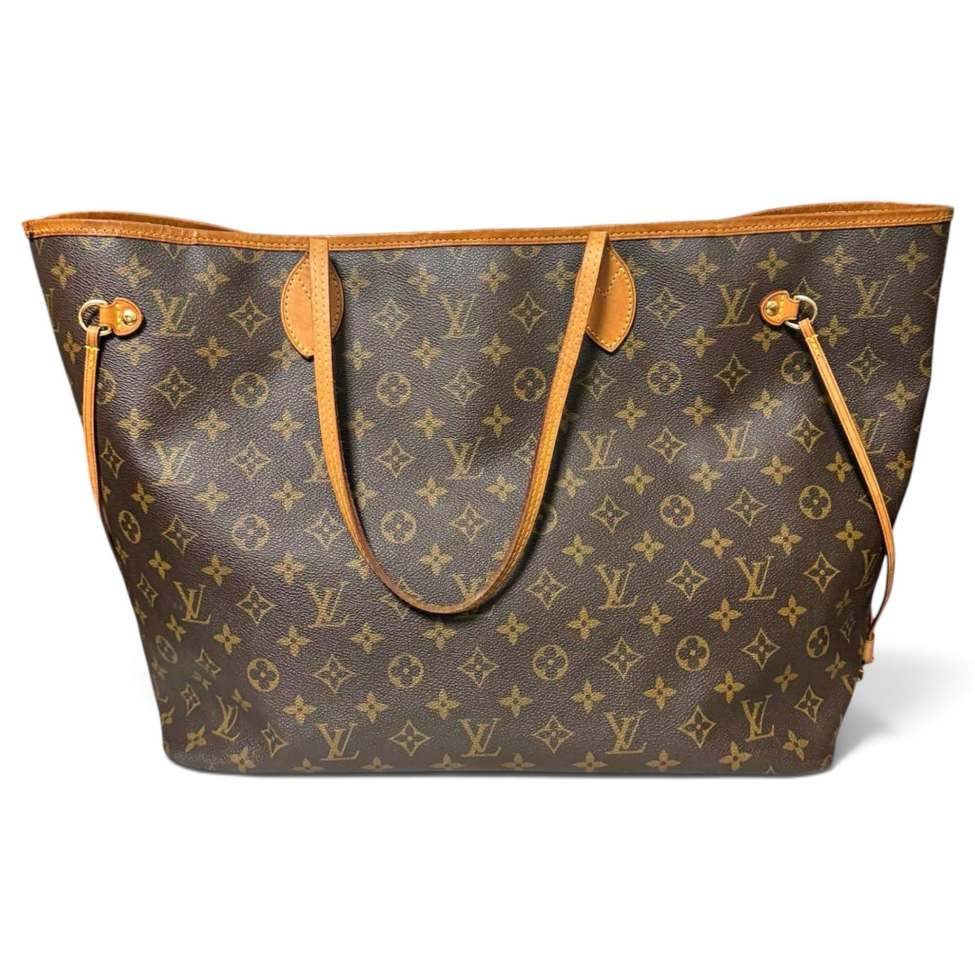 Neverfull leather tote