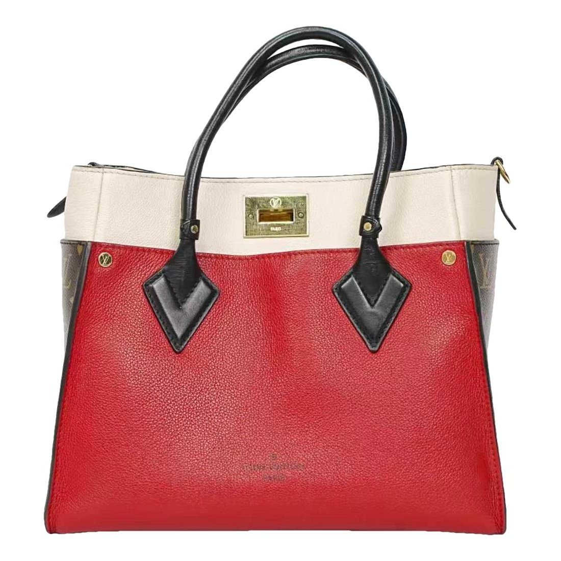 On My Side leather handbag