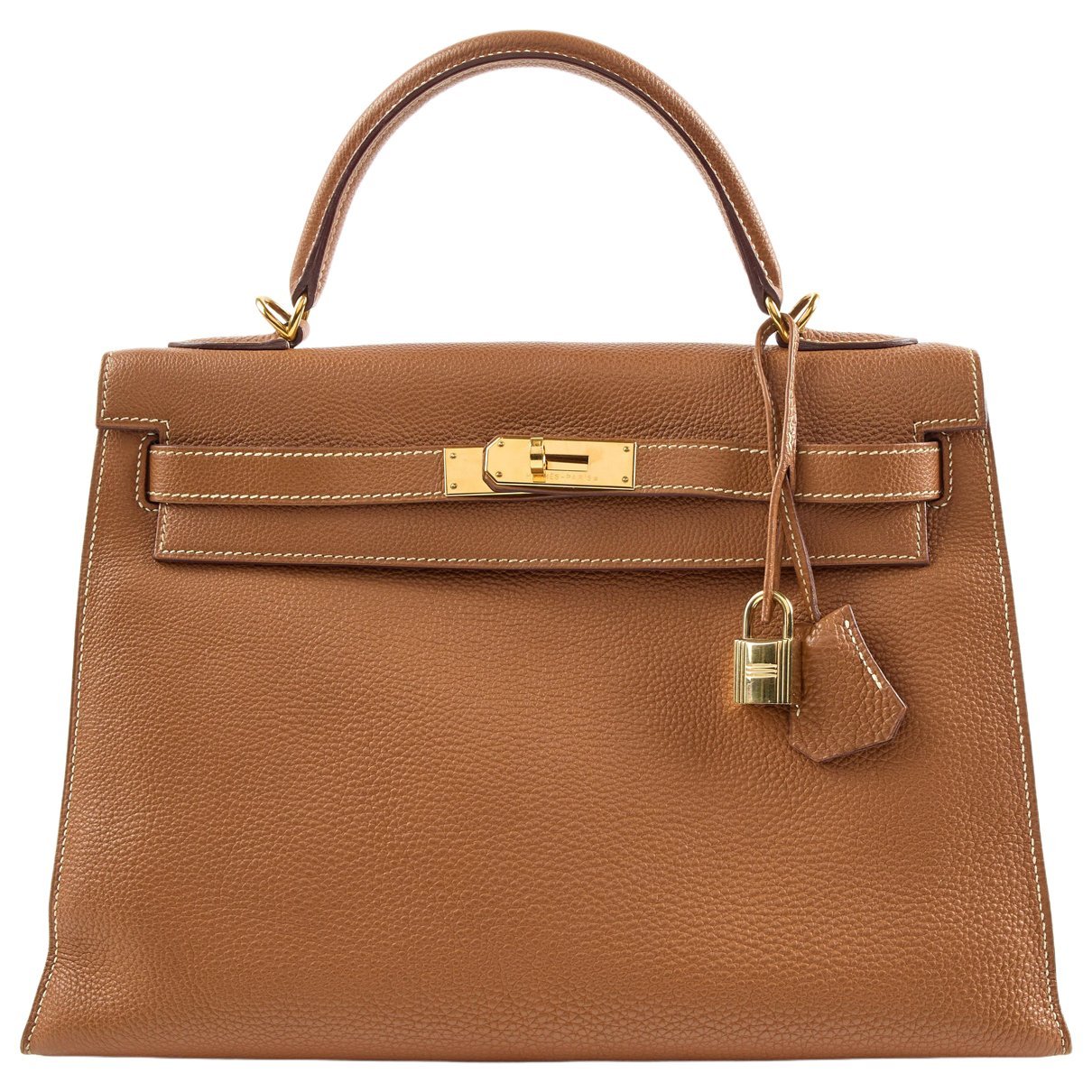 Kelly 32 leather handbag