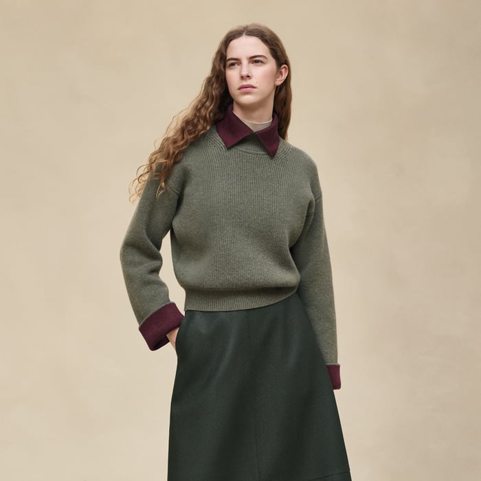 Vert Celadon Long-sleeve Sweater