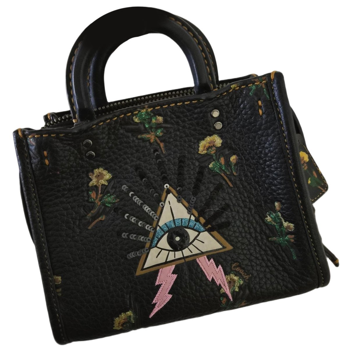 Leather mini bag