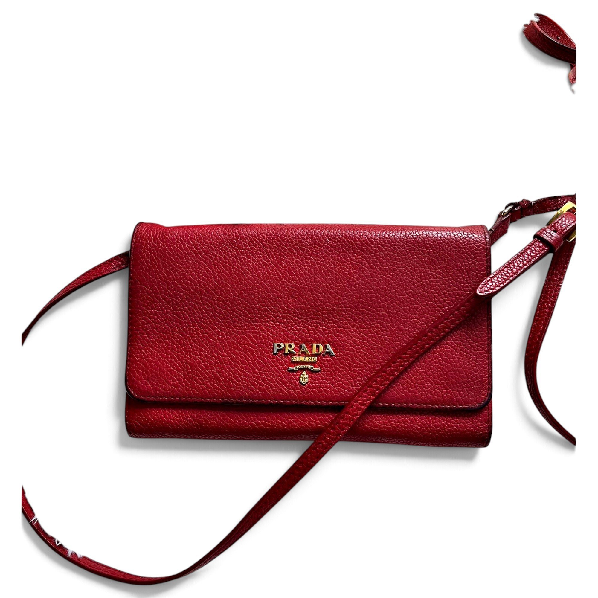 Leather crossbody bag