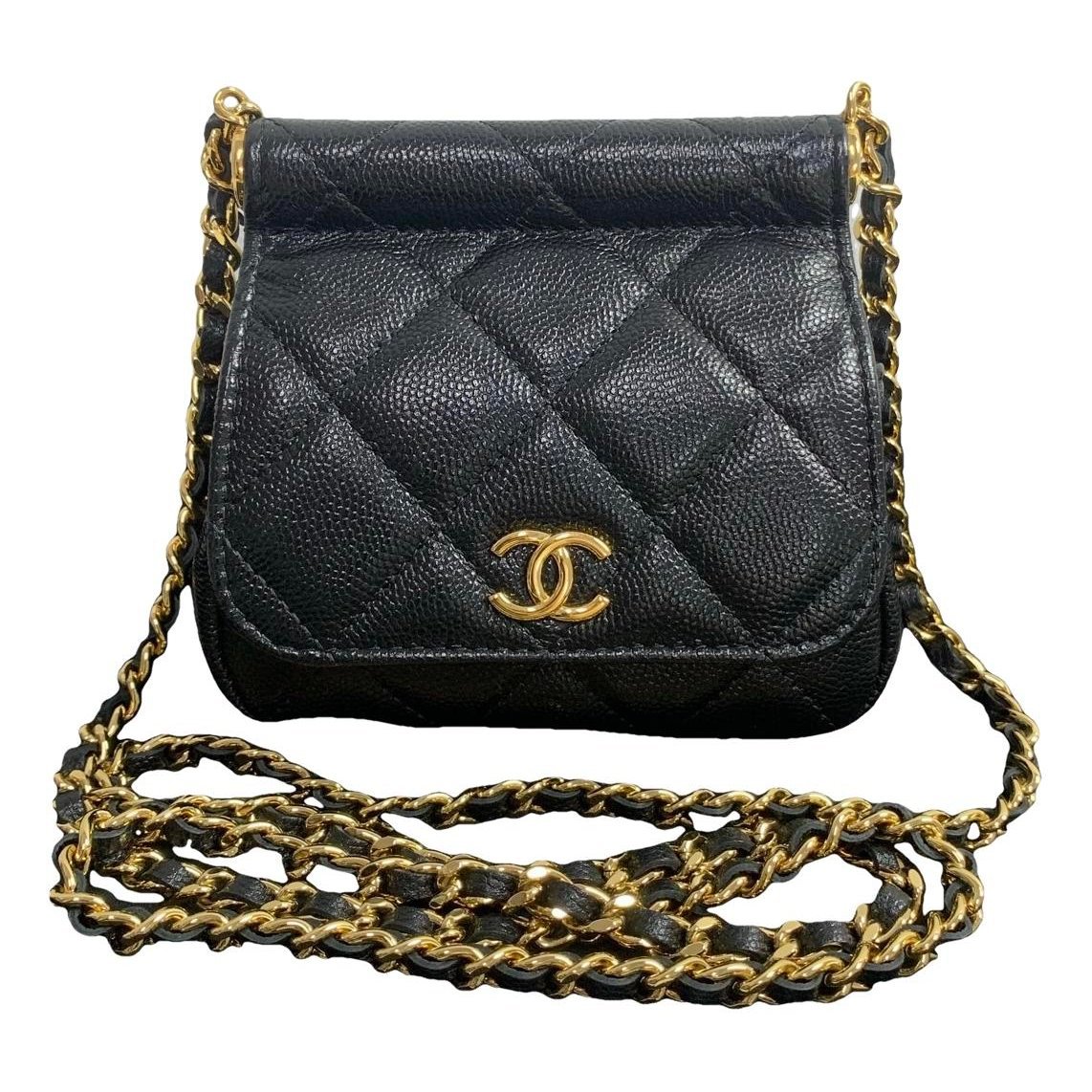Trendy CC Vanity leather handbag