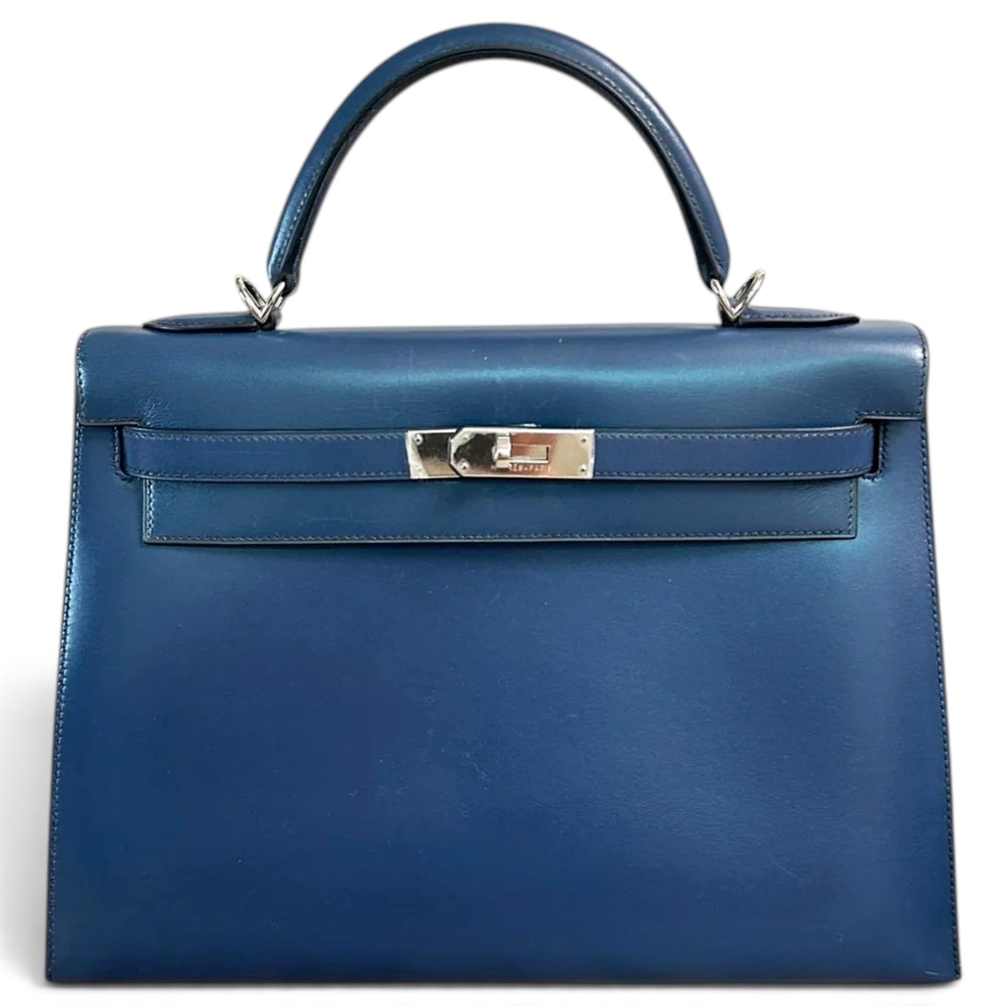 Kelly 32 leather handbag