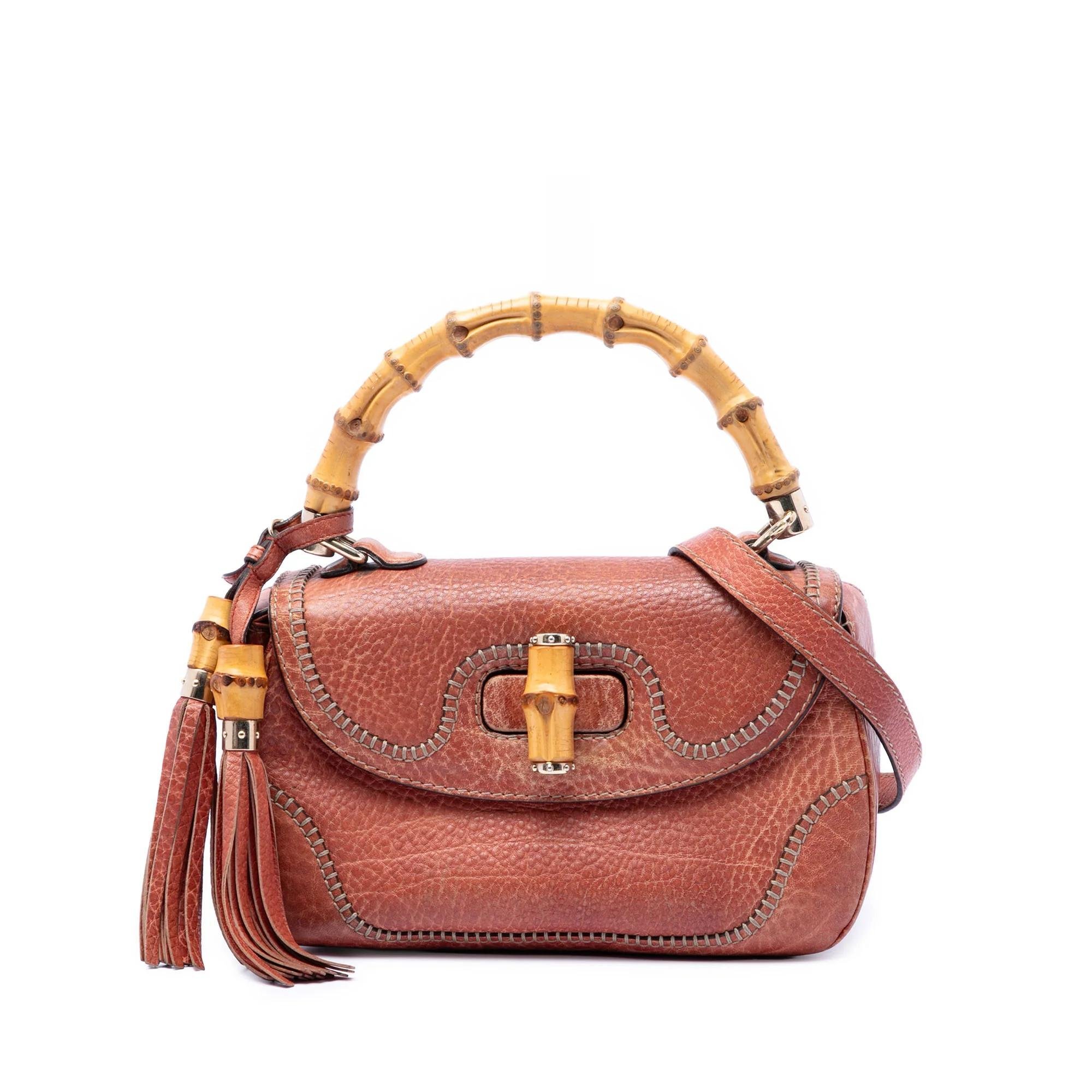 New Bamboo pony-style calfskin handbag