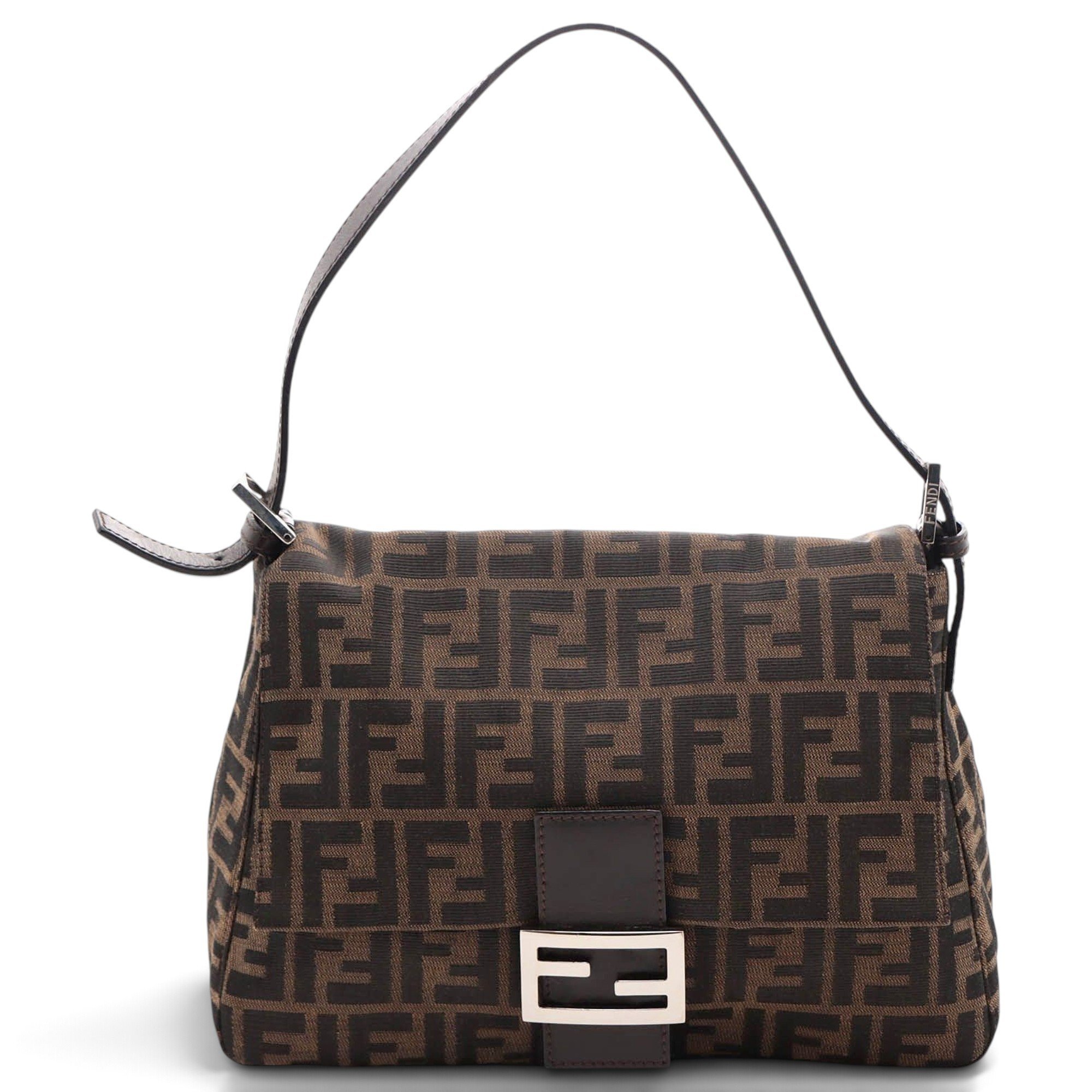 Baguette leather handbag