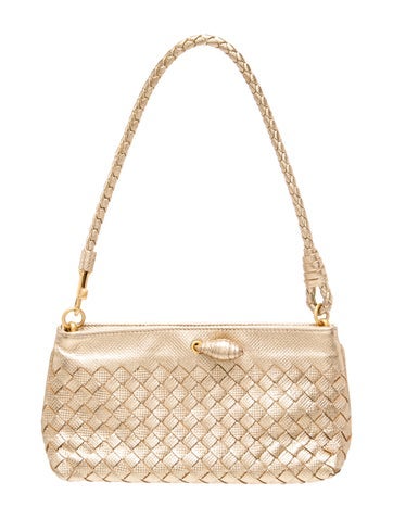 Intrecciato Top Handle Bag Vintage