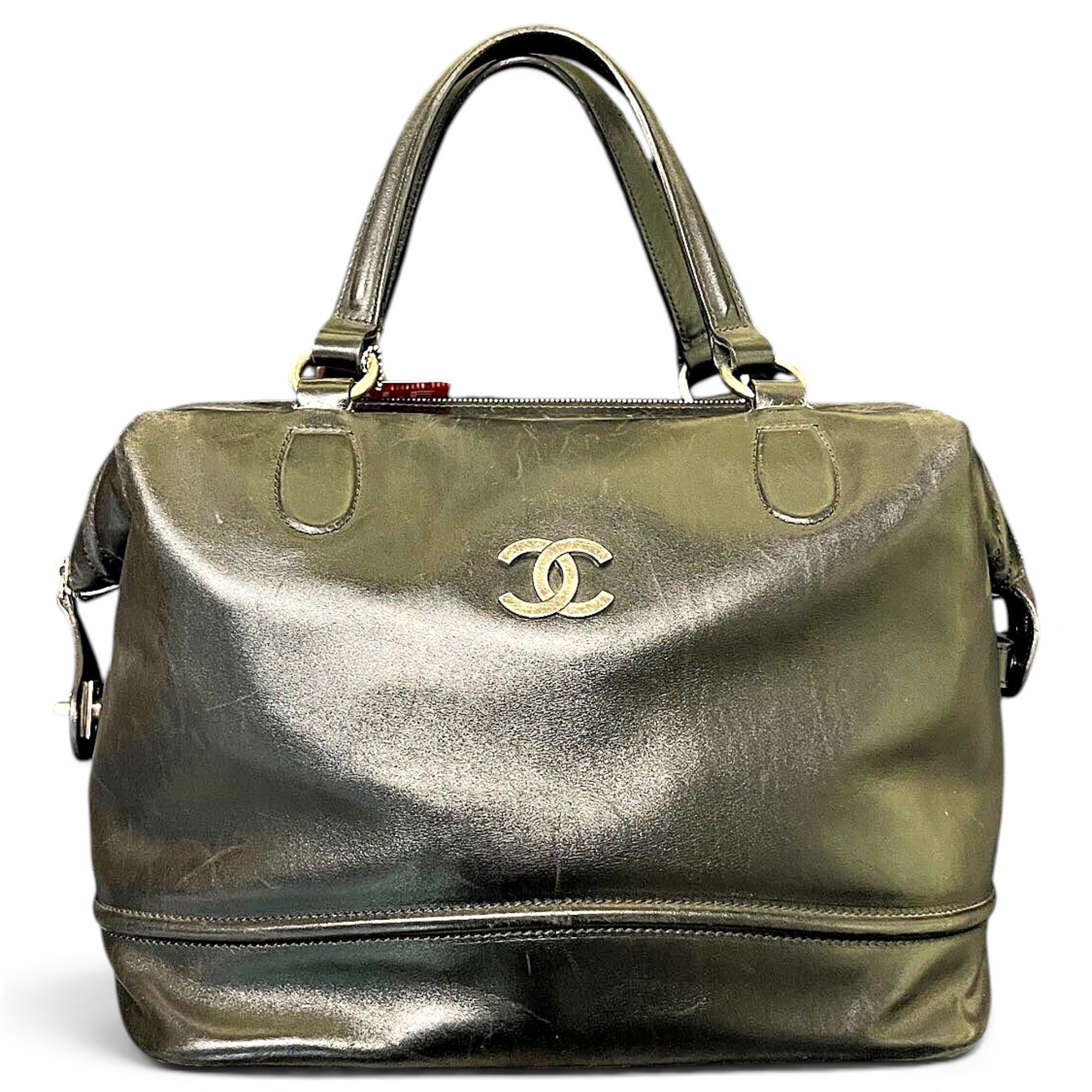 Leather handbag