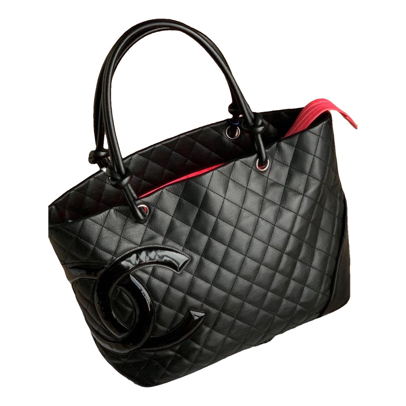 Leather tote
