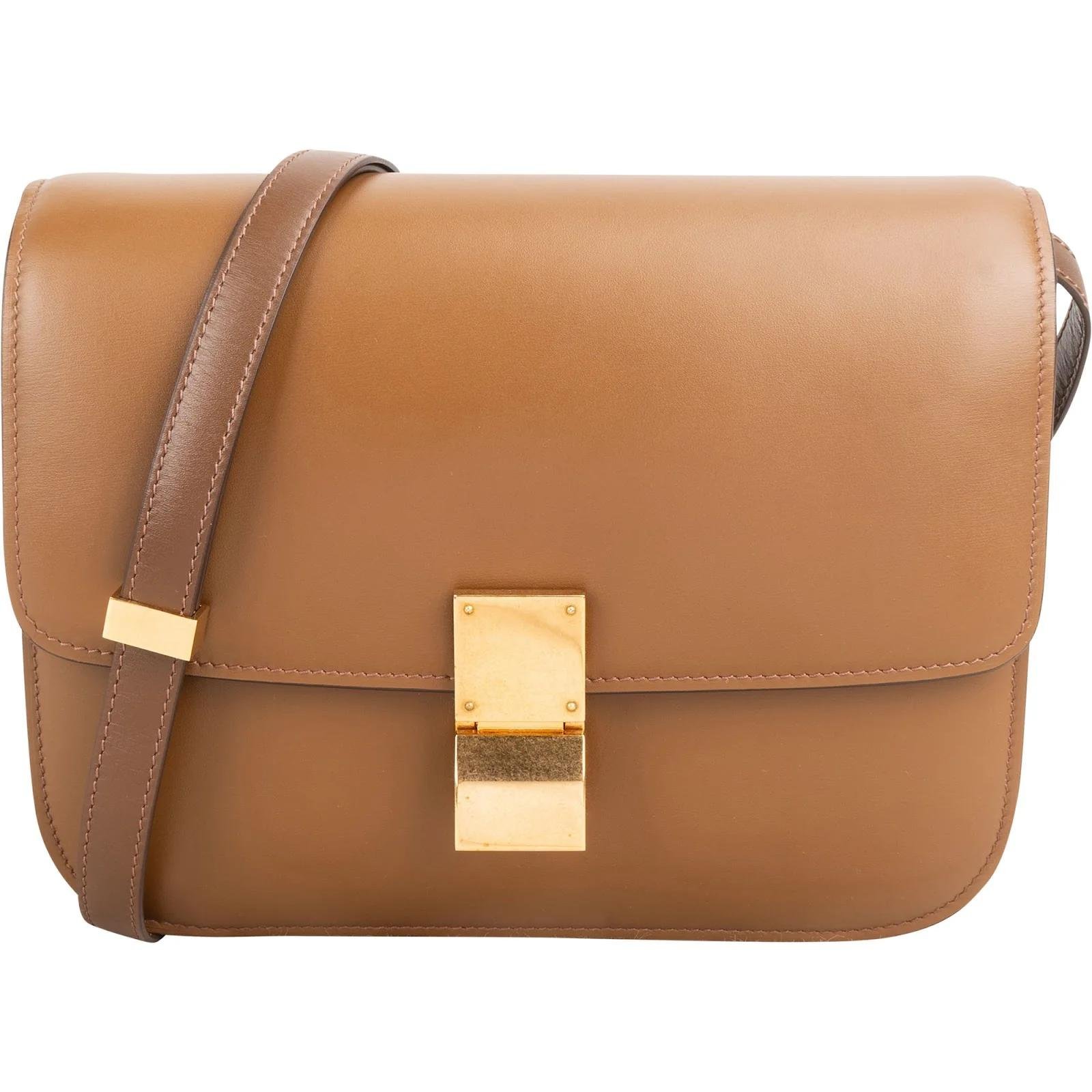 Classic leather handbag