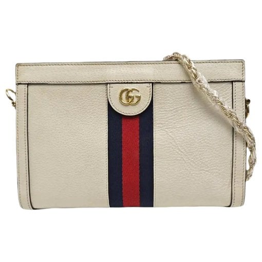 Ophidia leather handbag