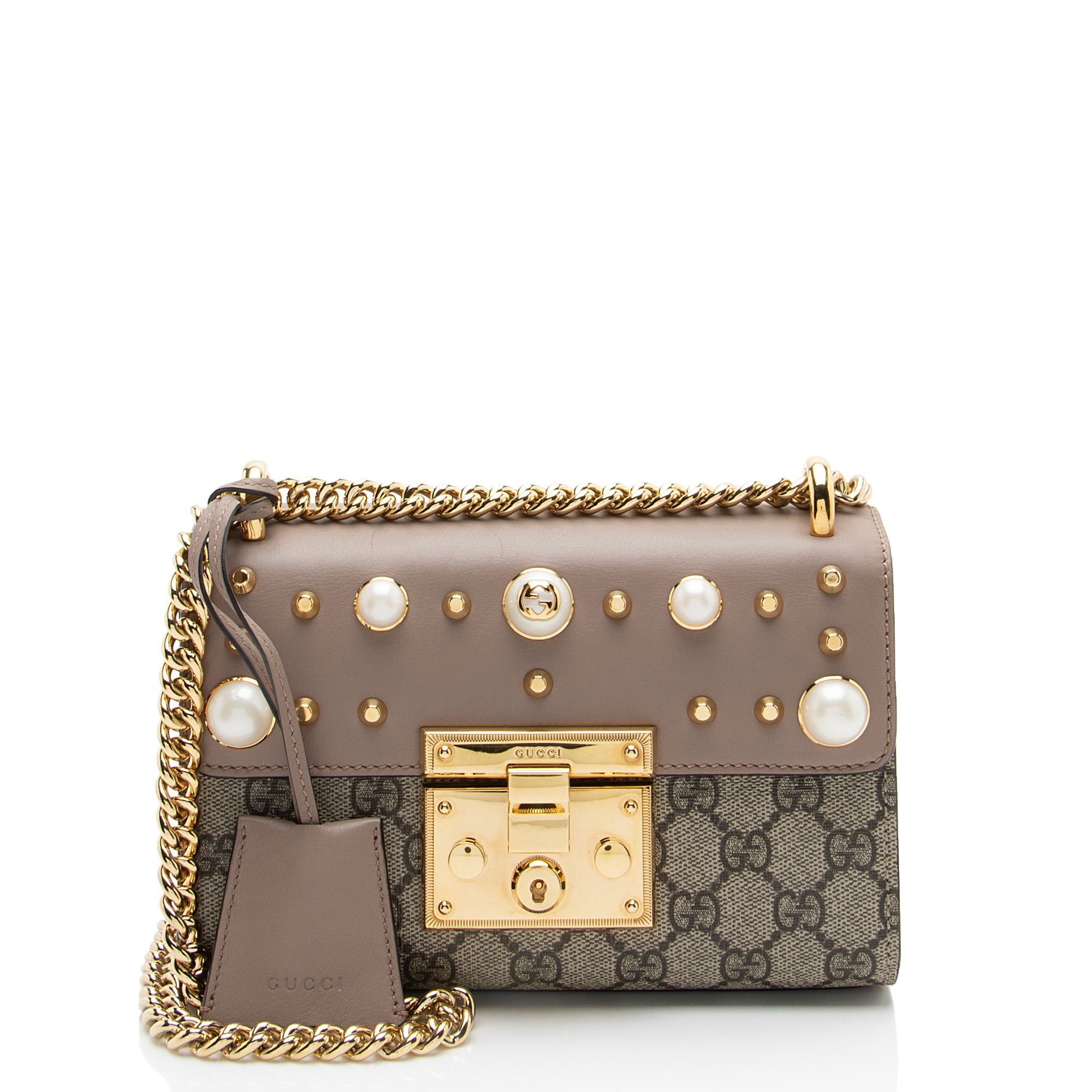 Padlock cloth handbag