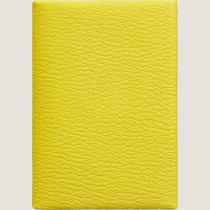 Jaune Citron Calvi Duo Compact Card Holder