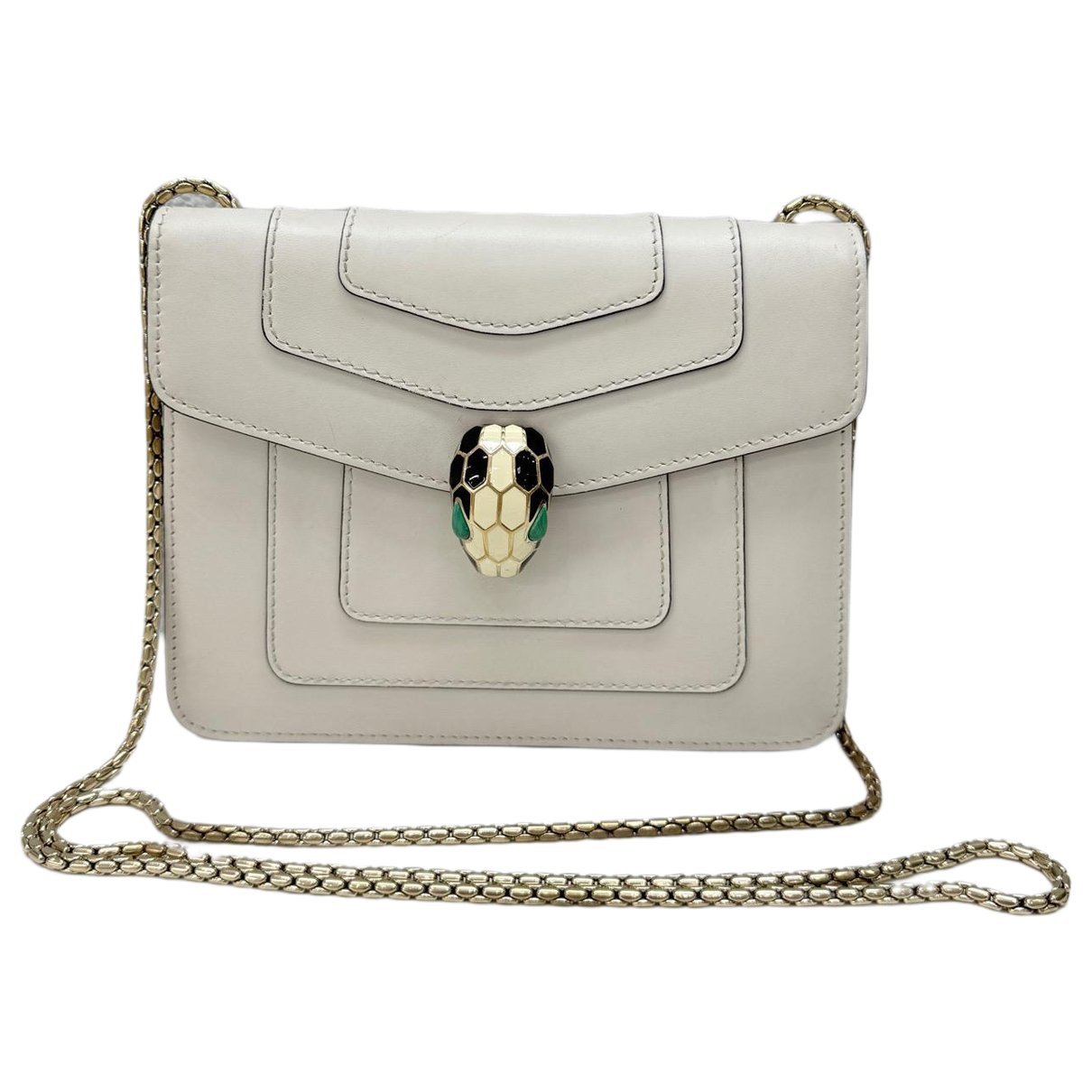 Bvlgari Serpenti leather crossbody bag