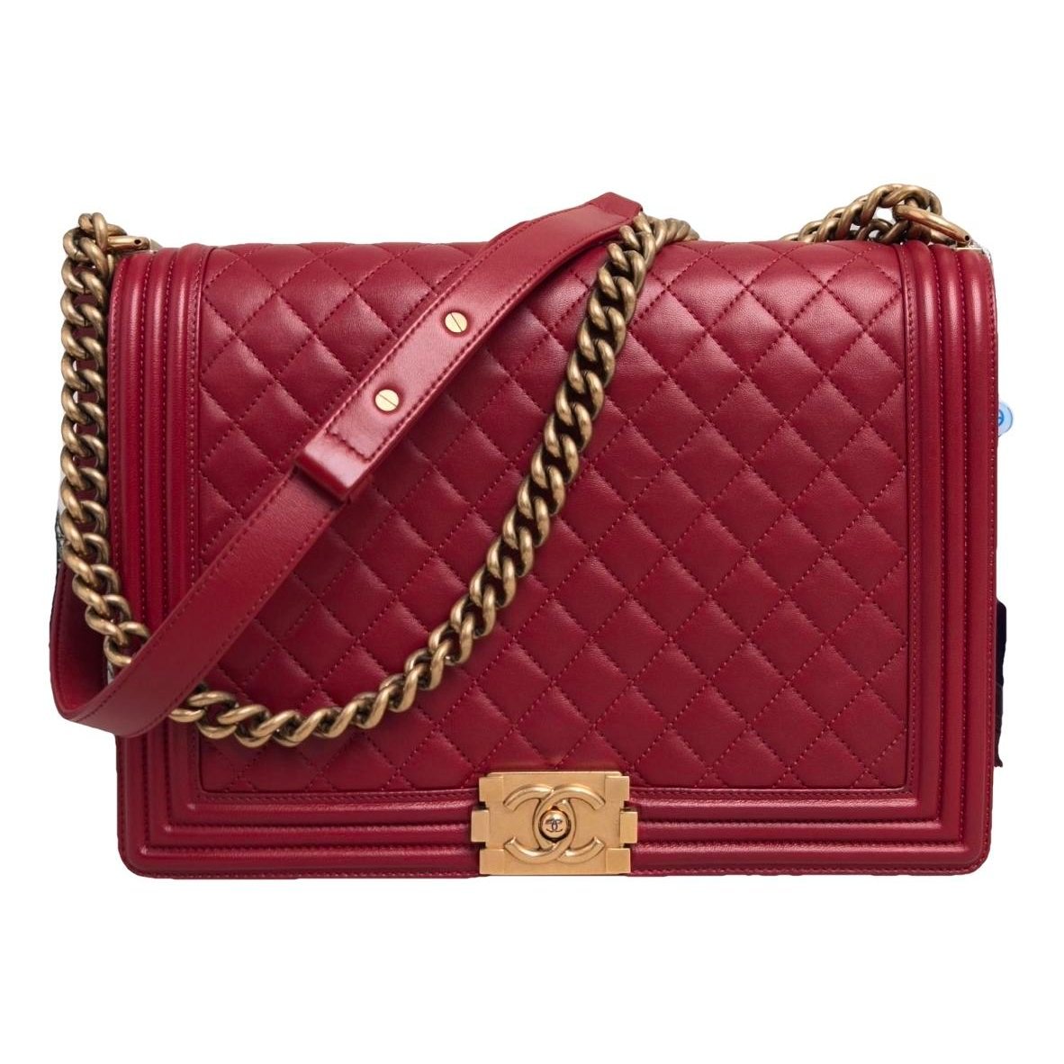 Boy leather crossbody bag